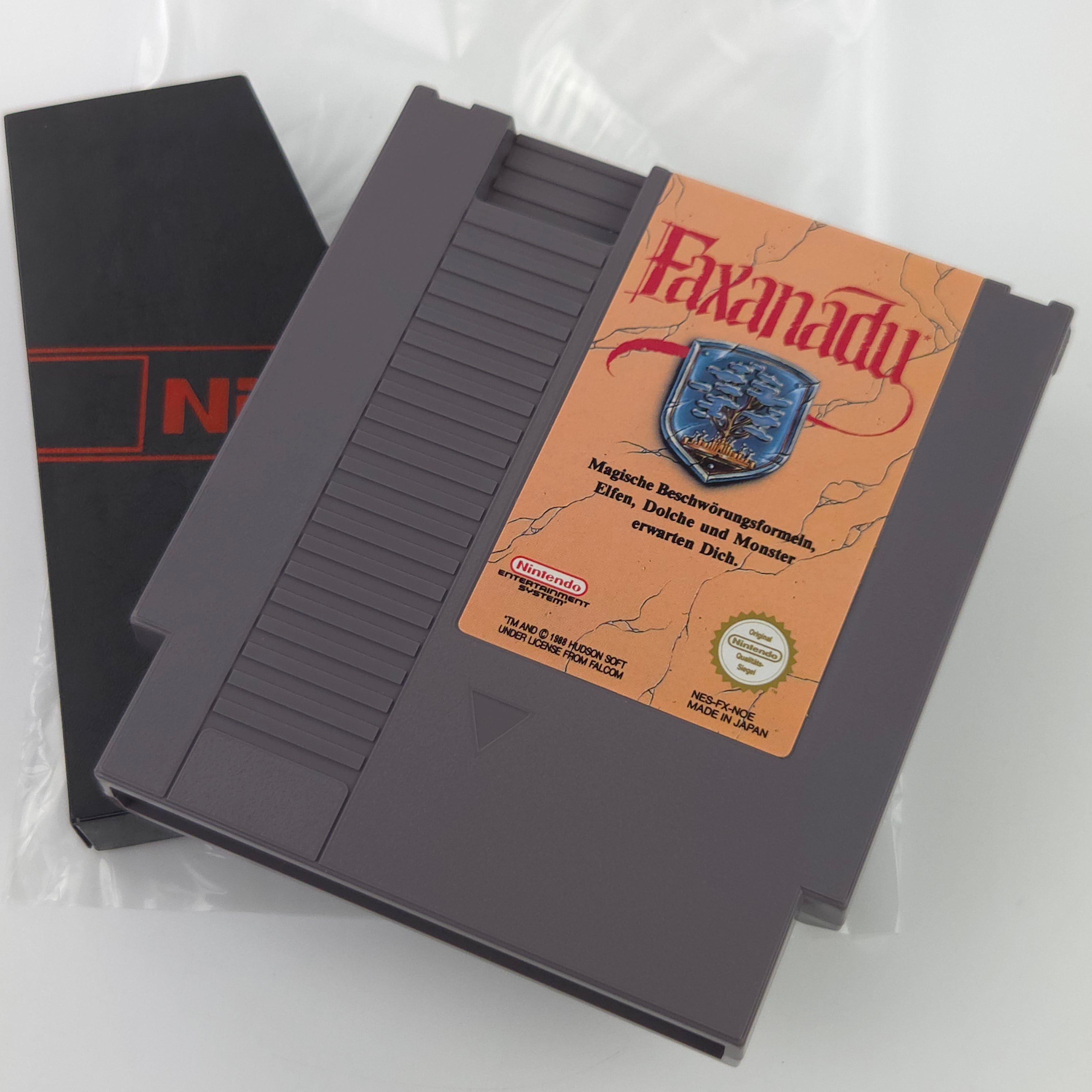 Nintendo NES Spiel – Faxanadu (OVP CIB PAL-B)