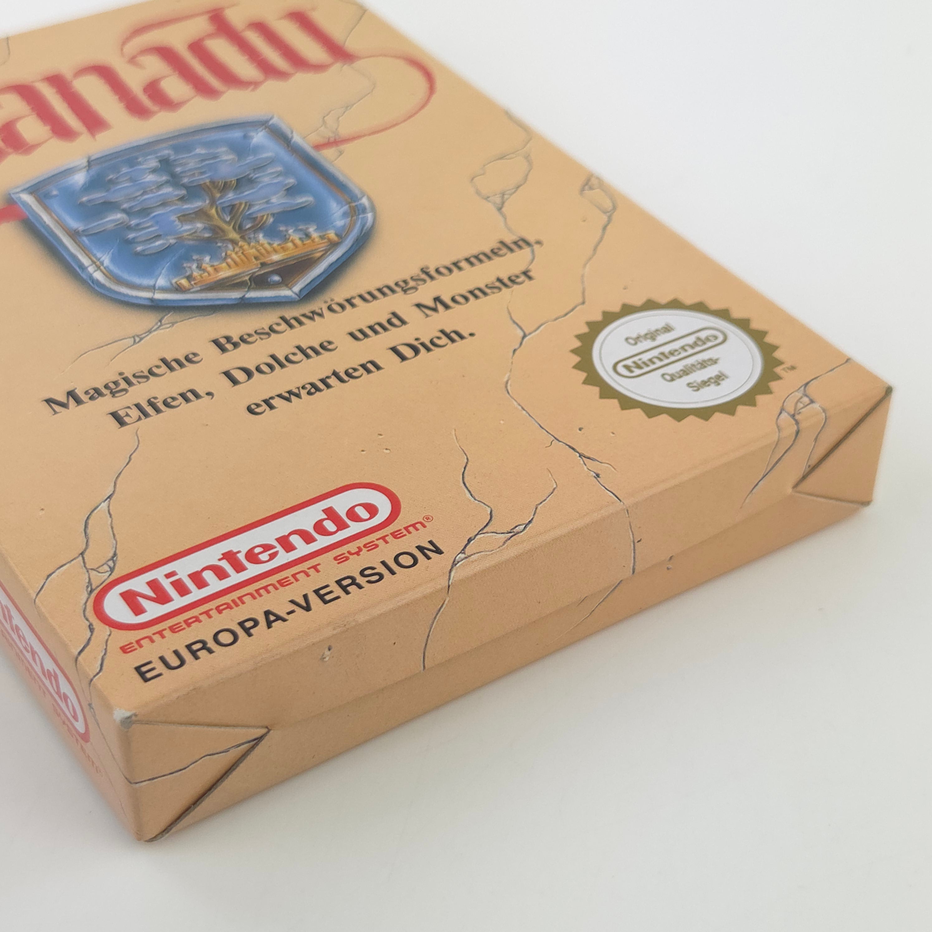 Nintendo NES Spiel – Faxanadu (OVP CIB PAL-B)