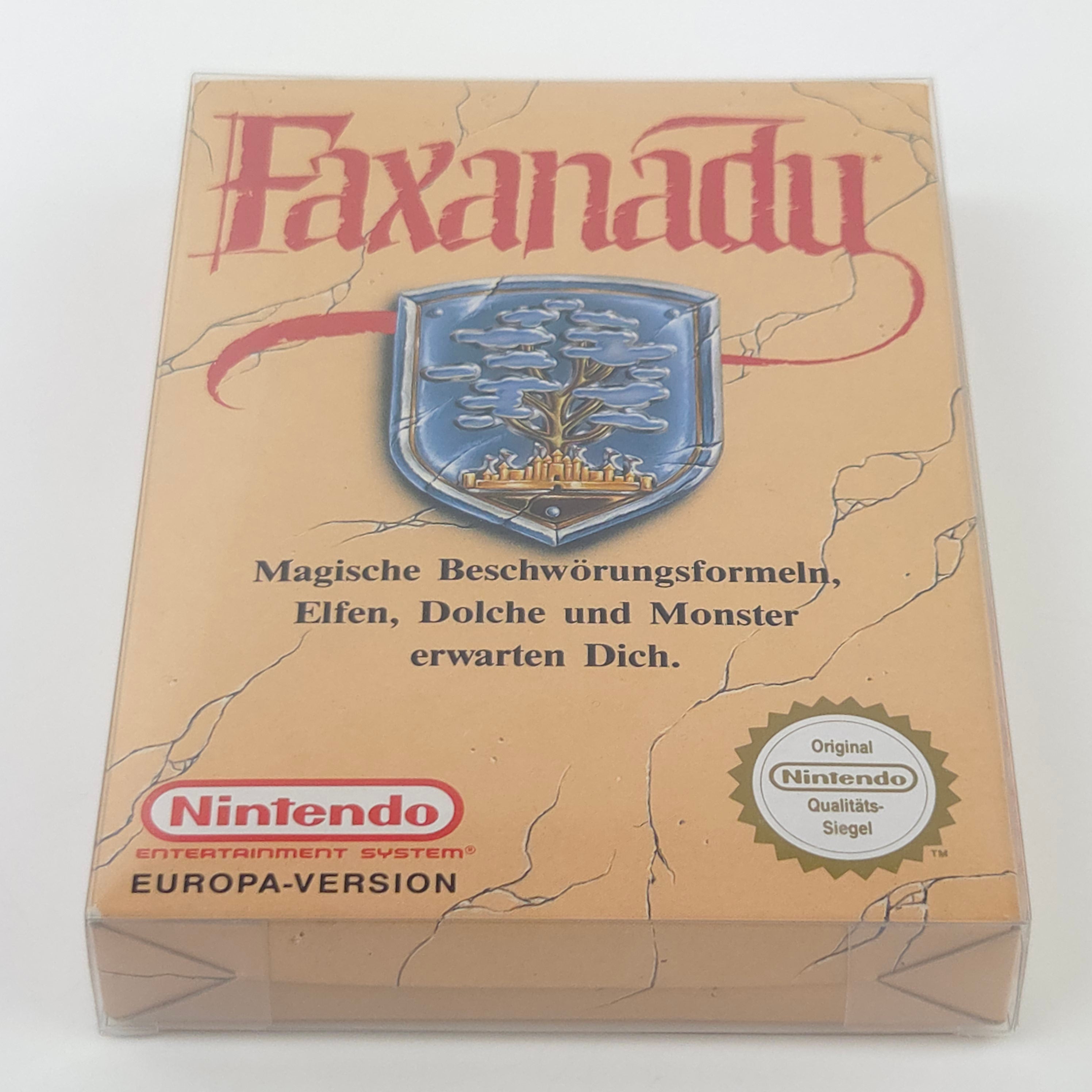 Nintendo NES Spiel – Faxanadu (OVP CIB PAL-B)
