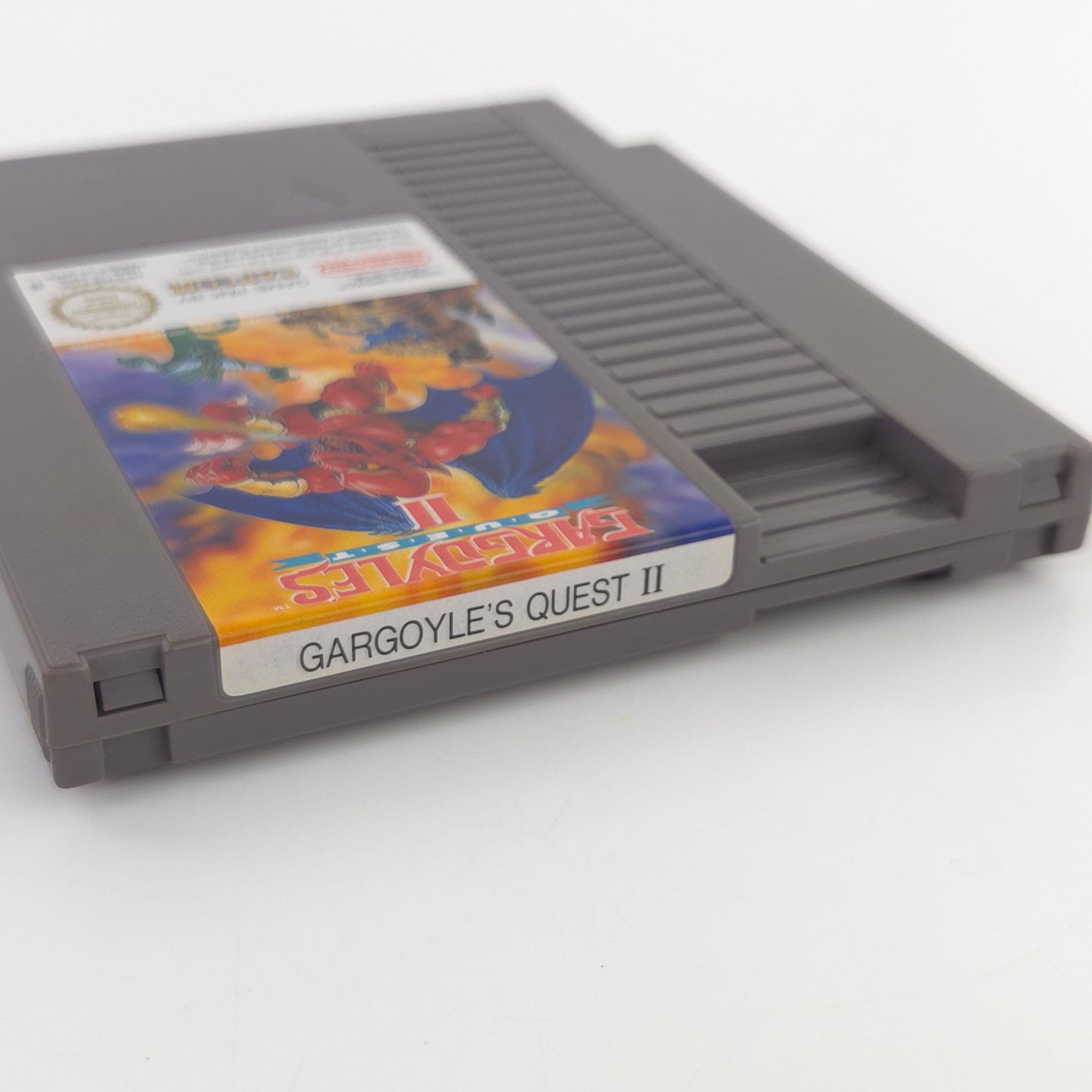 NES Spiel Gargoyles Quest II Modul Schuber PAL B FRA