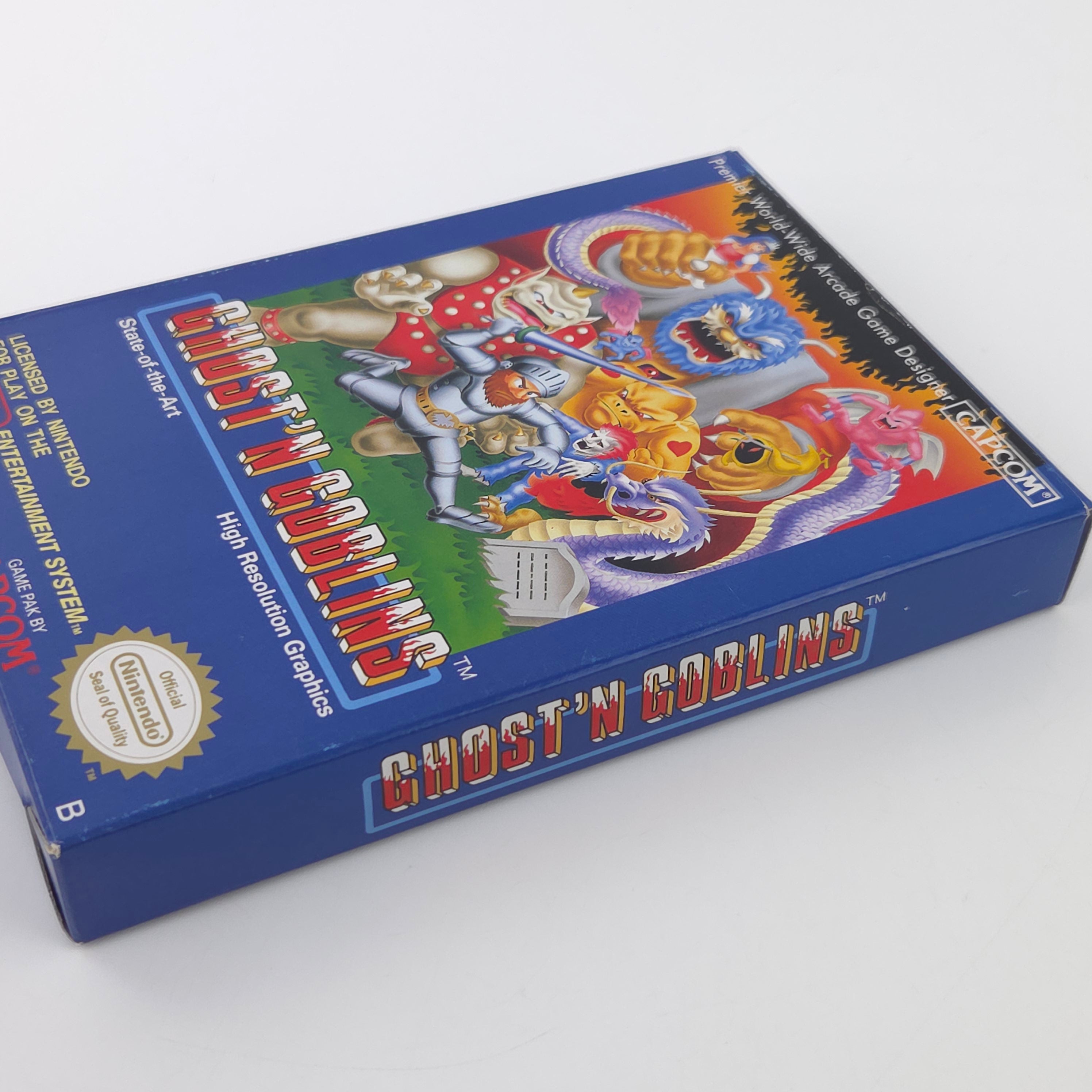 Nintendo NES Spiel – Ghosts N Goblins (OVP PAL)