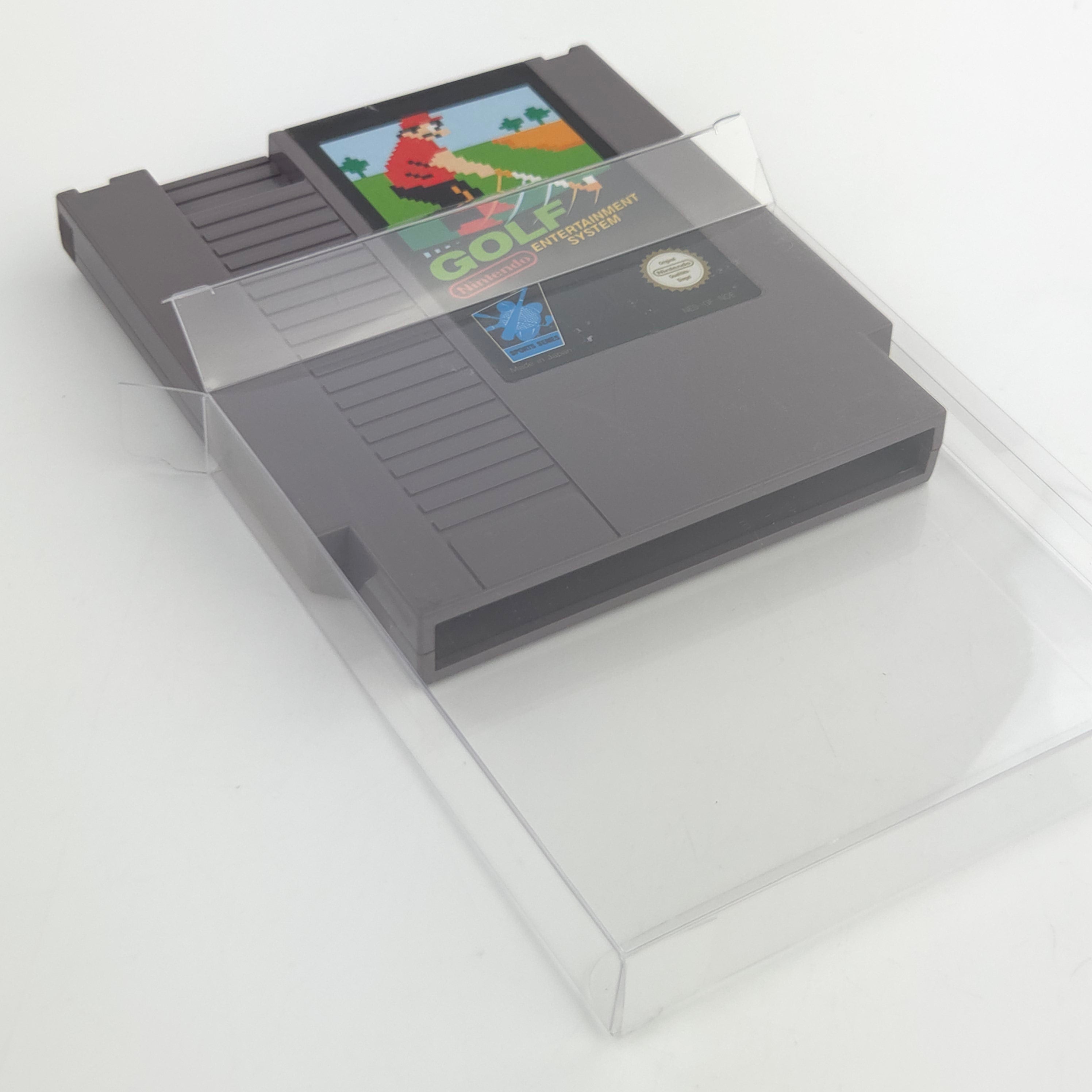 Nintendo NES Spiel Golf Modul Schutzhülle PAL NOE
