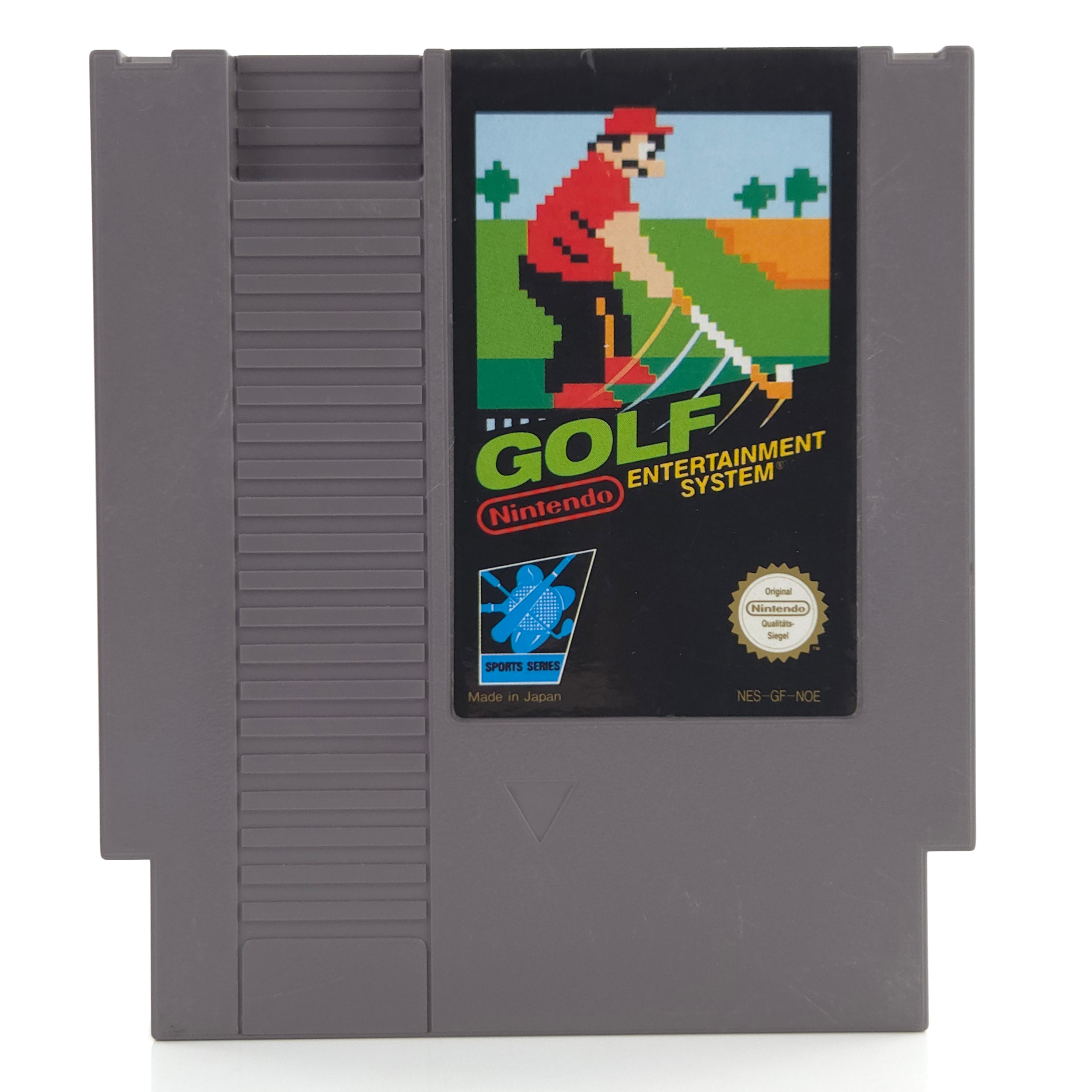 Nintendo NES Spiel Golf Modul Schutzhülle PAL NOE
