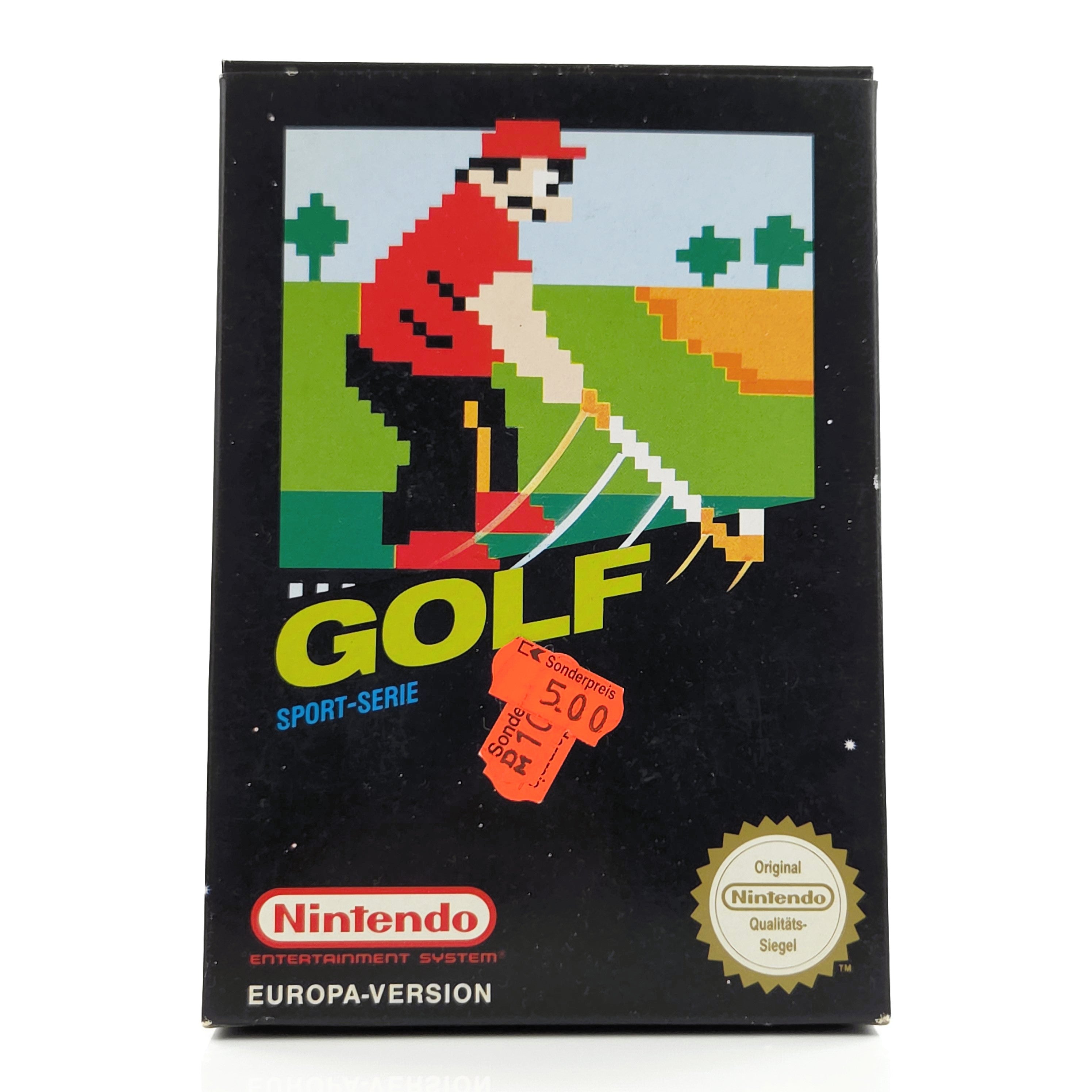 Nintendo Entertainment System Spiel – Golf Sport-Serie OVP PAL