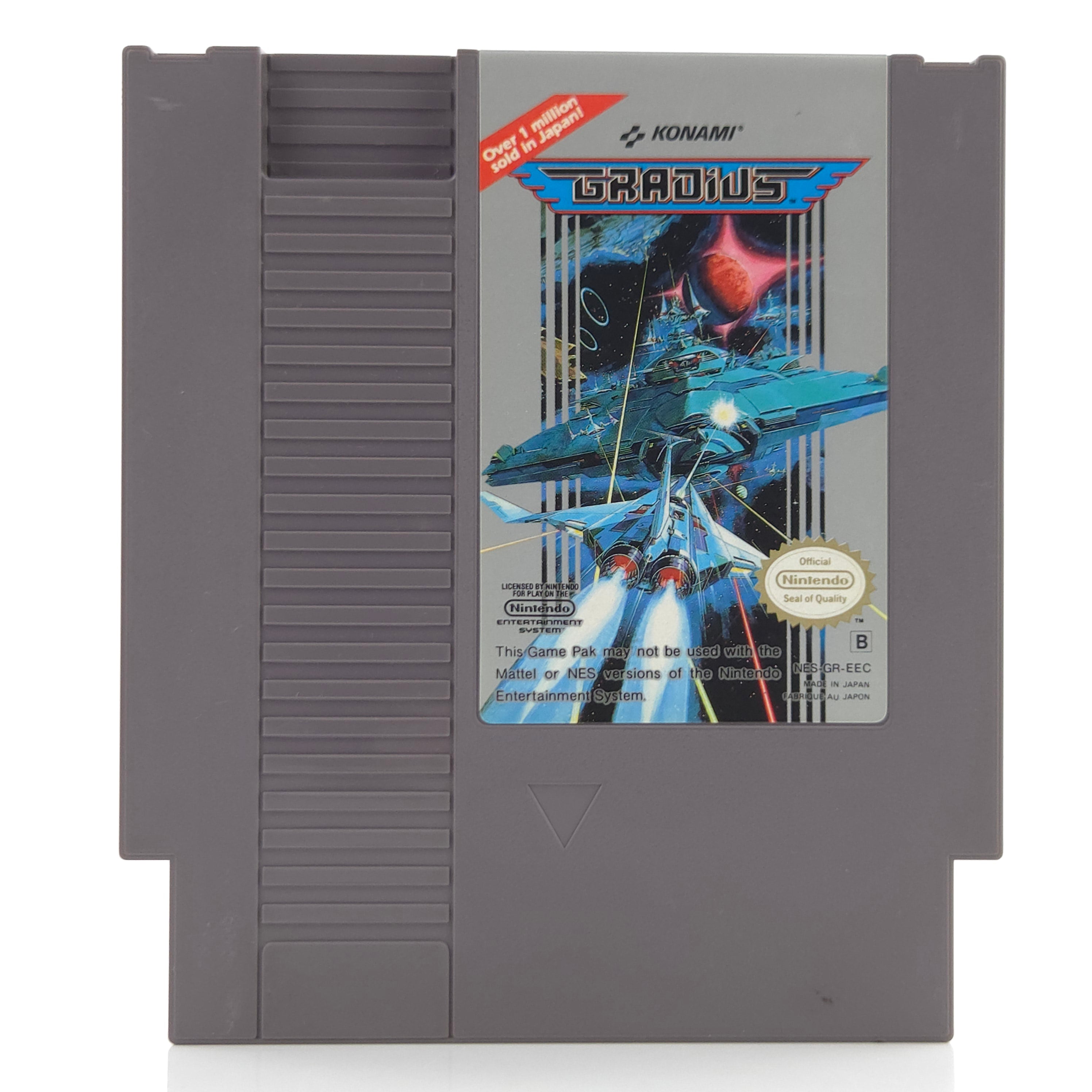 NES Spiel Gradius Modul inkl. Schutzhülle Konami PAL-B