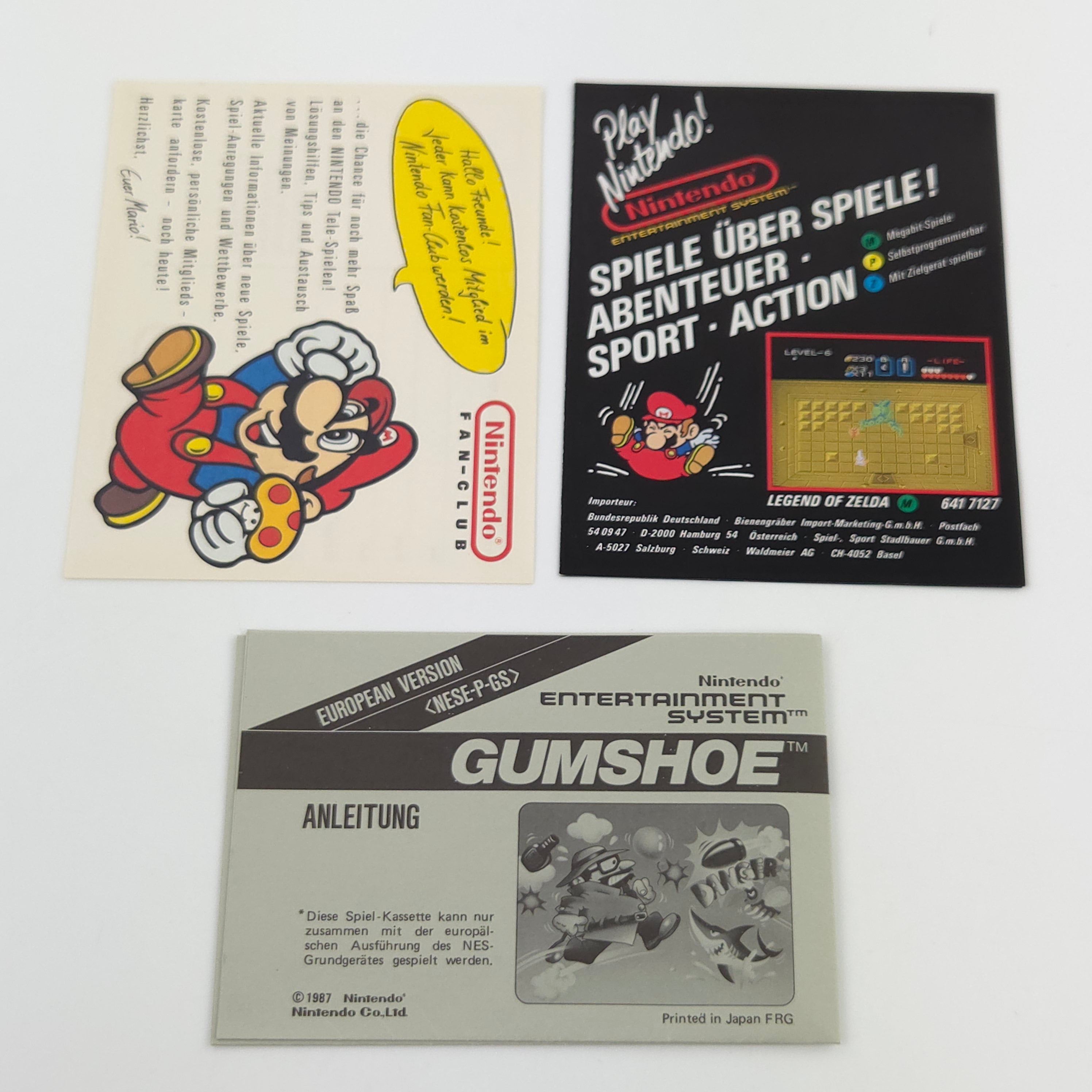 Nintendo NES Spiel – Gumshoe (OVP PAL)