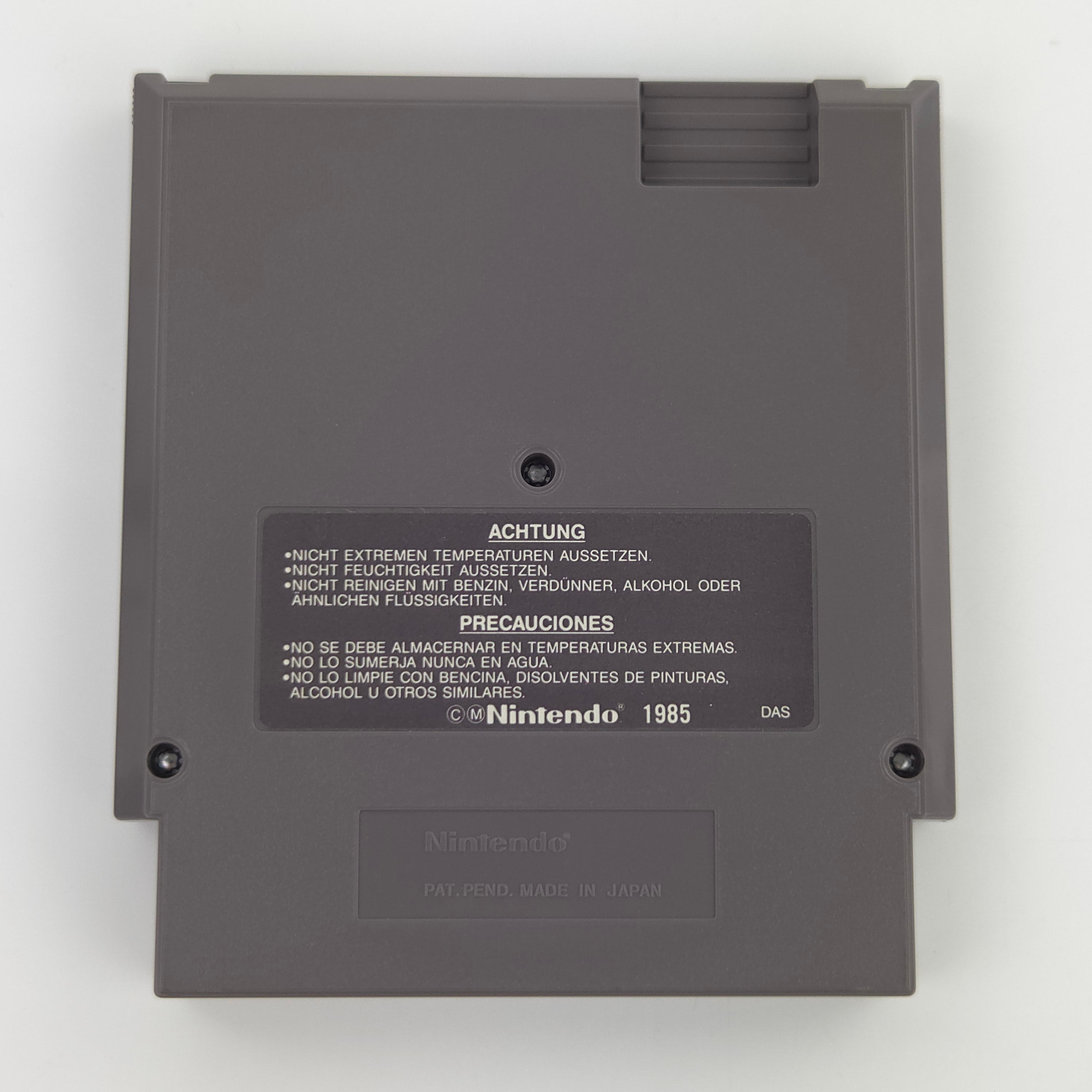 Nintendo NES Spiel High Speed Flipper Modul Schuber PAL