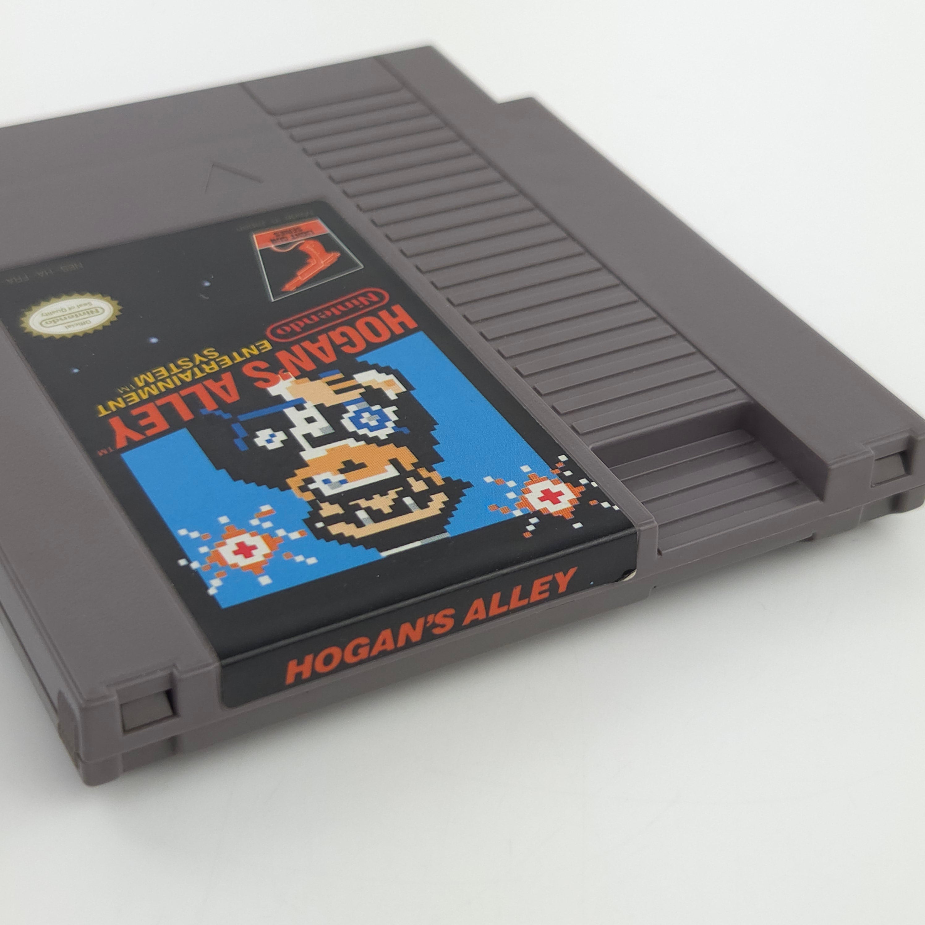 NES Spiel Hogan´s Alley Modul Schutzhülle PAL FRA
