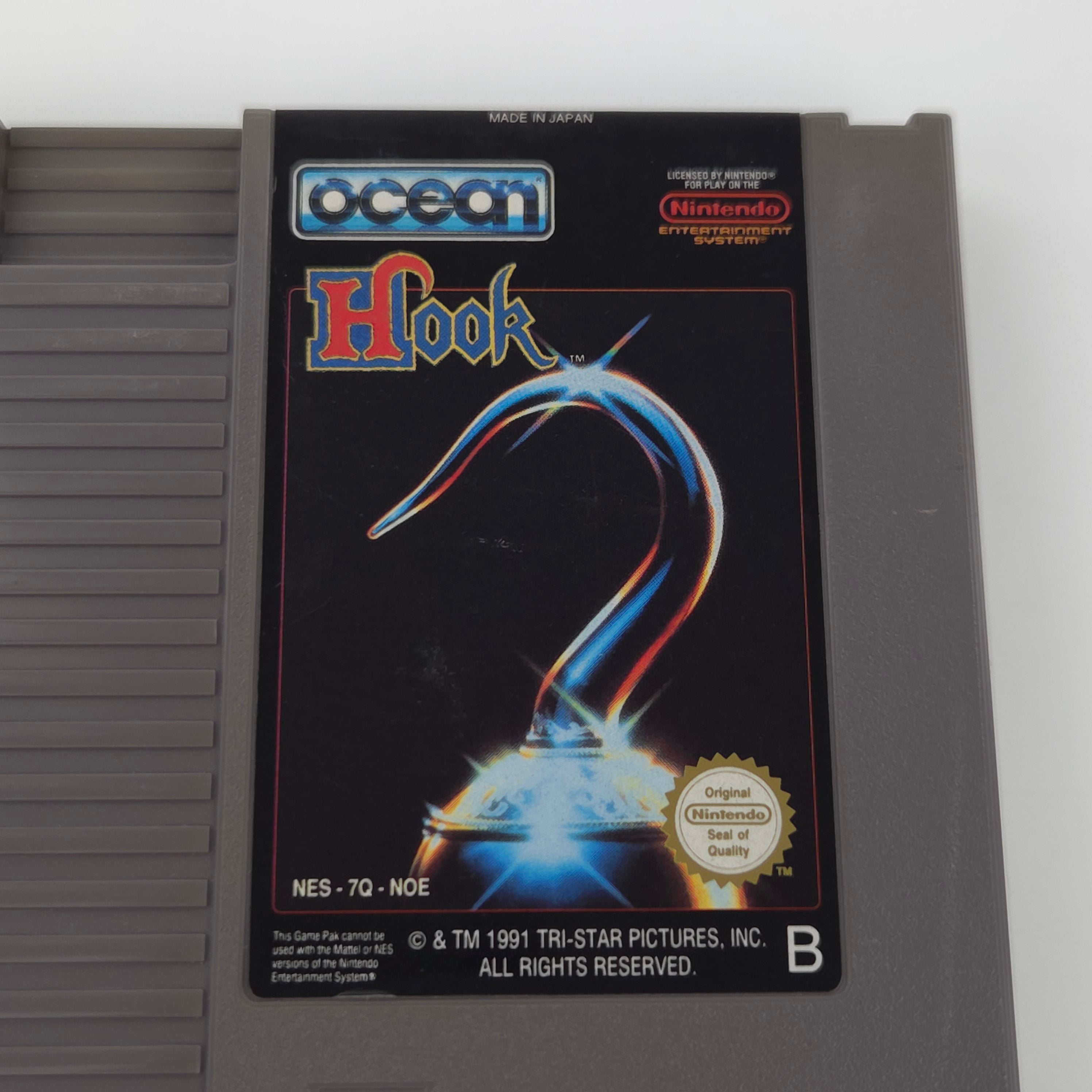 Nintendo NES Spiel Hook Cartridge Modul Ocean PAL NOE