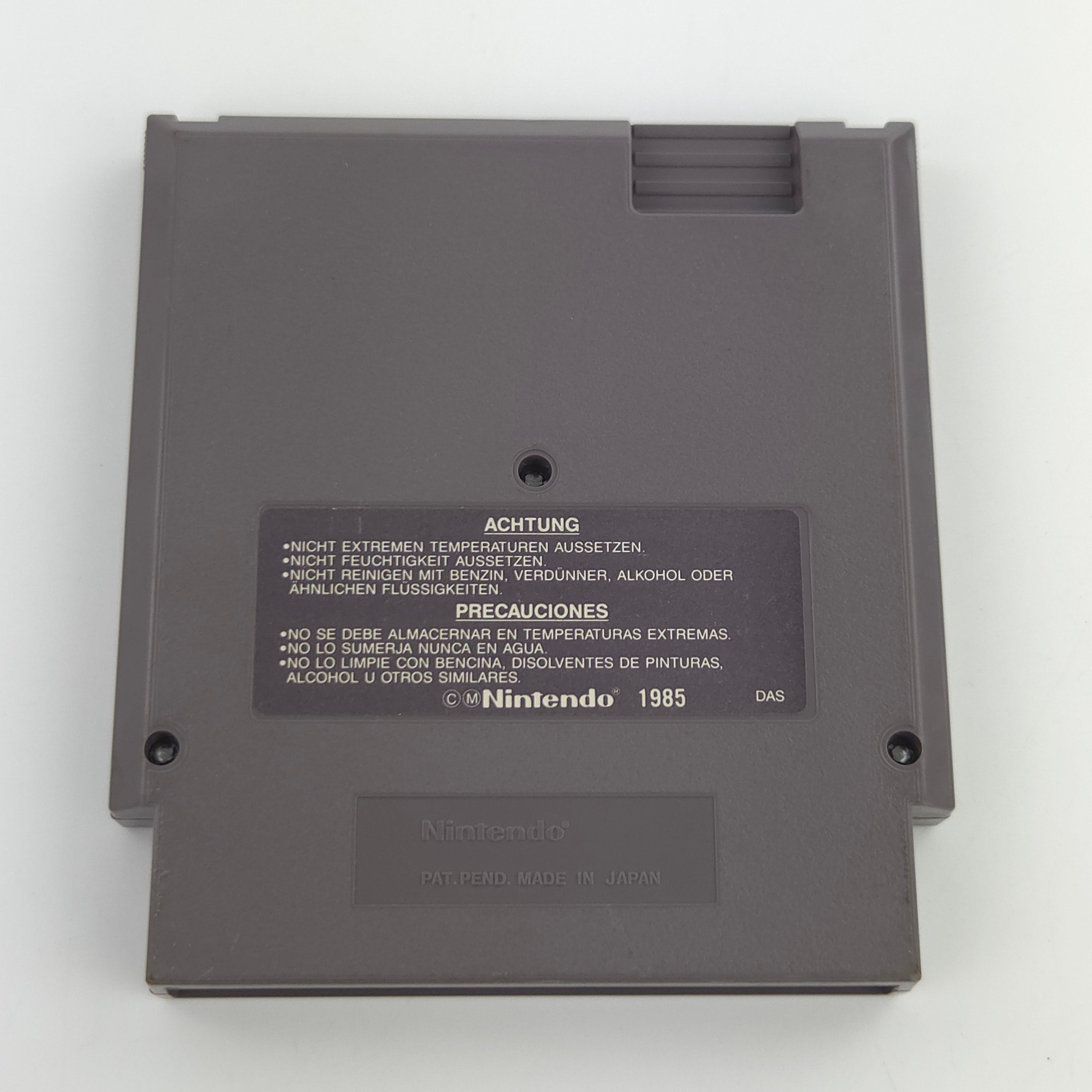 Nintendo NES Spiel Hook Modul Schutzhülle PAL NOE