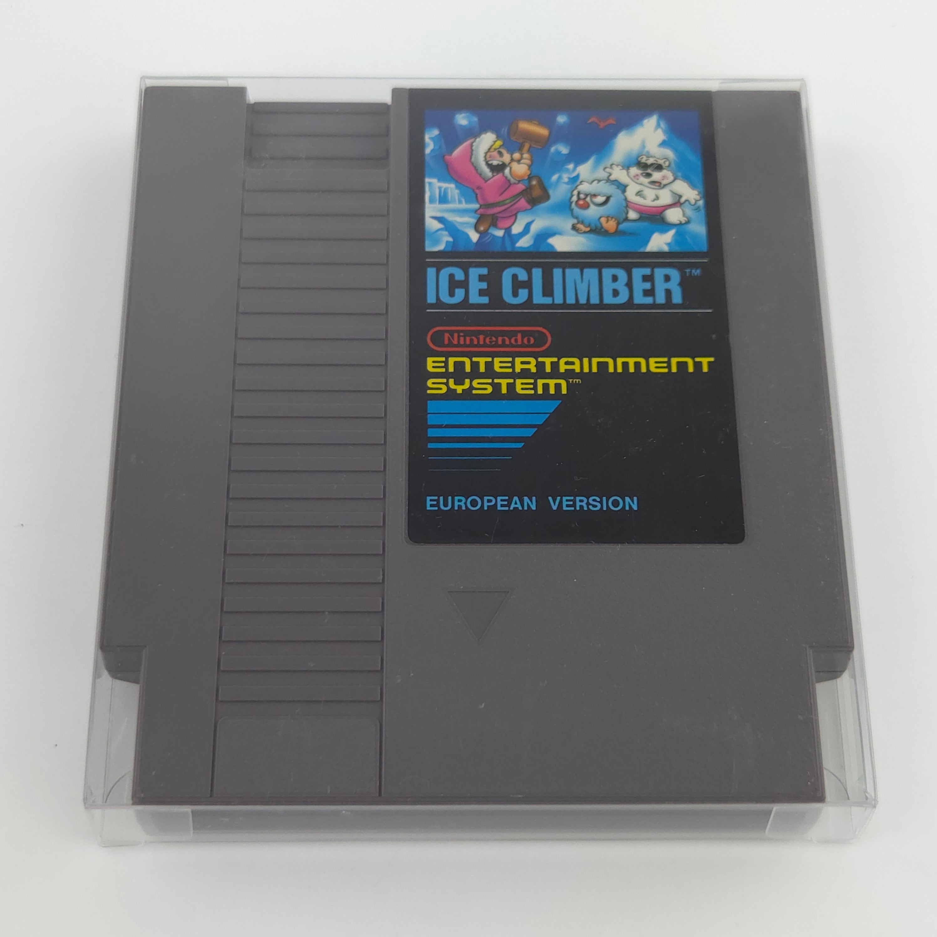 NES Spiel Ice Climber 5 Screw Modul Schutzhülle PAL