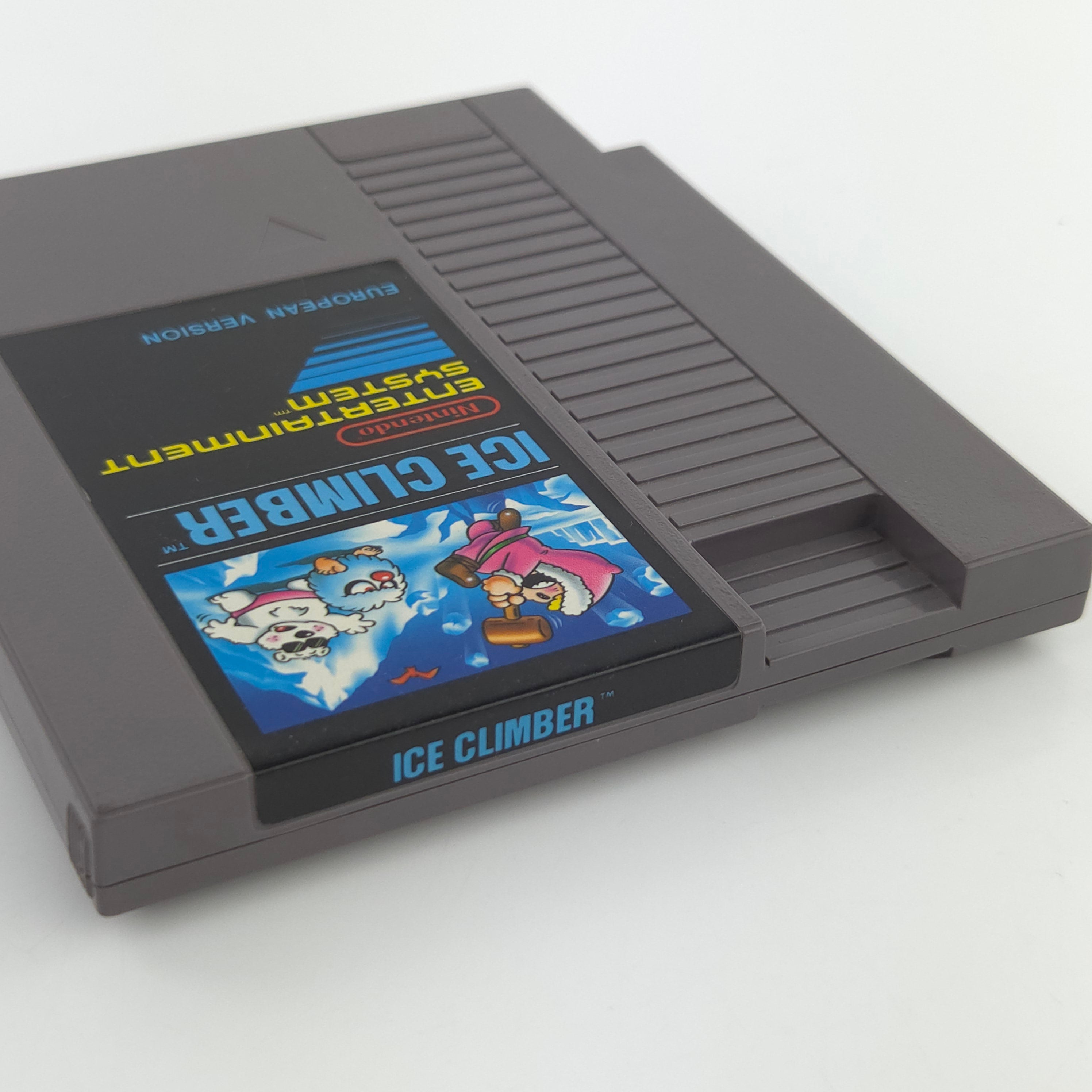 NES Spiel Ice Climber 5 Screw Modul Schutzhülle PAL