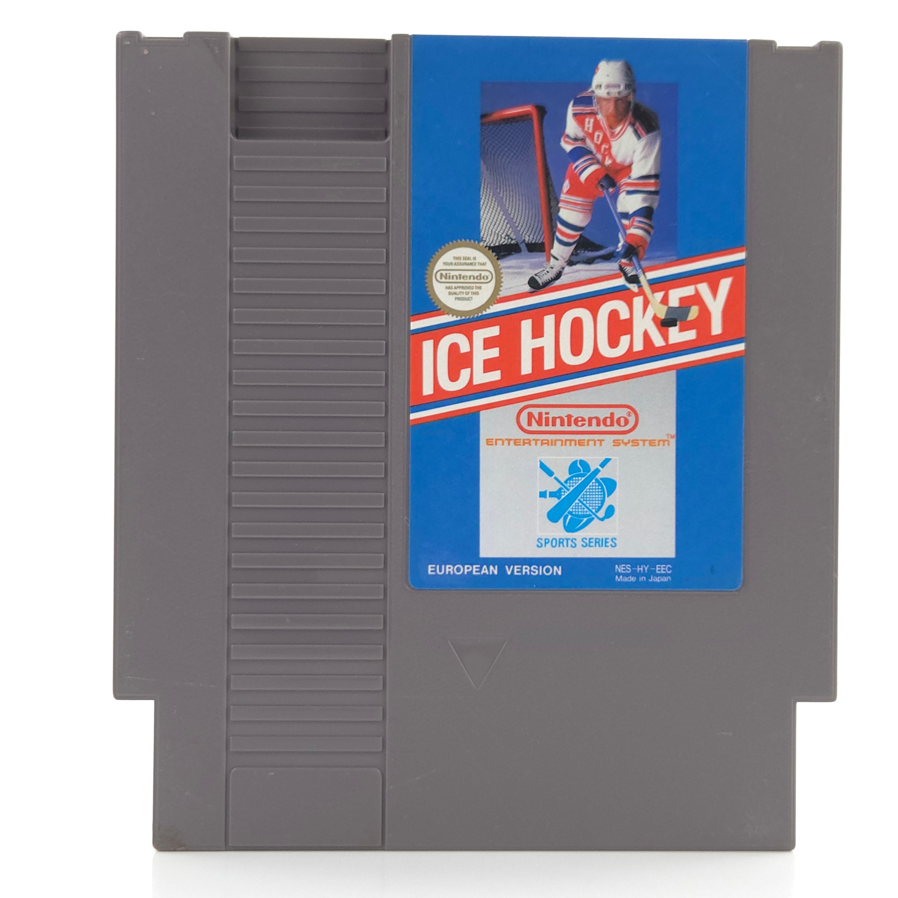 Nintendo NES Spiel Ice Hockey PAL Modul Schutzhülle