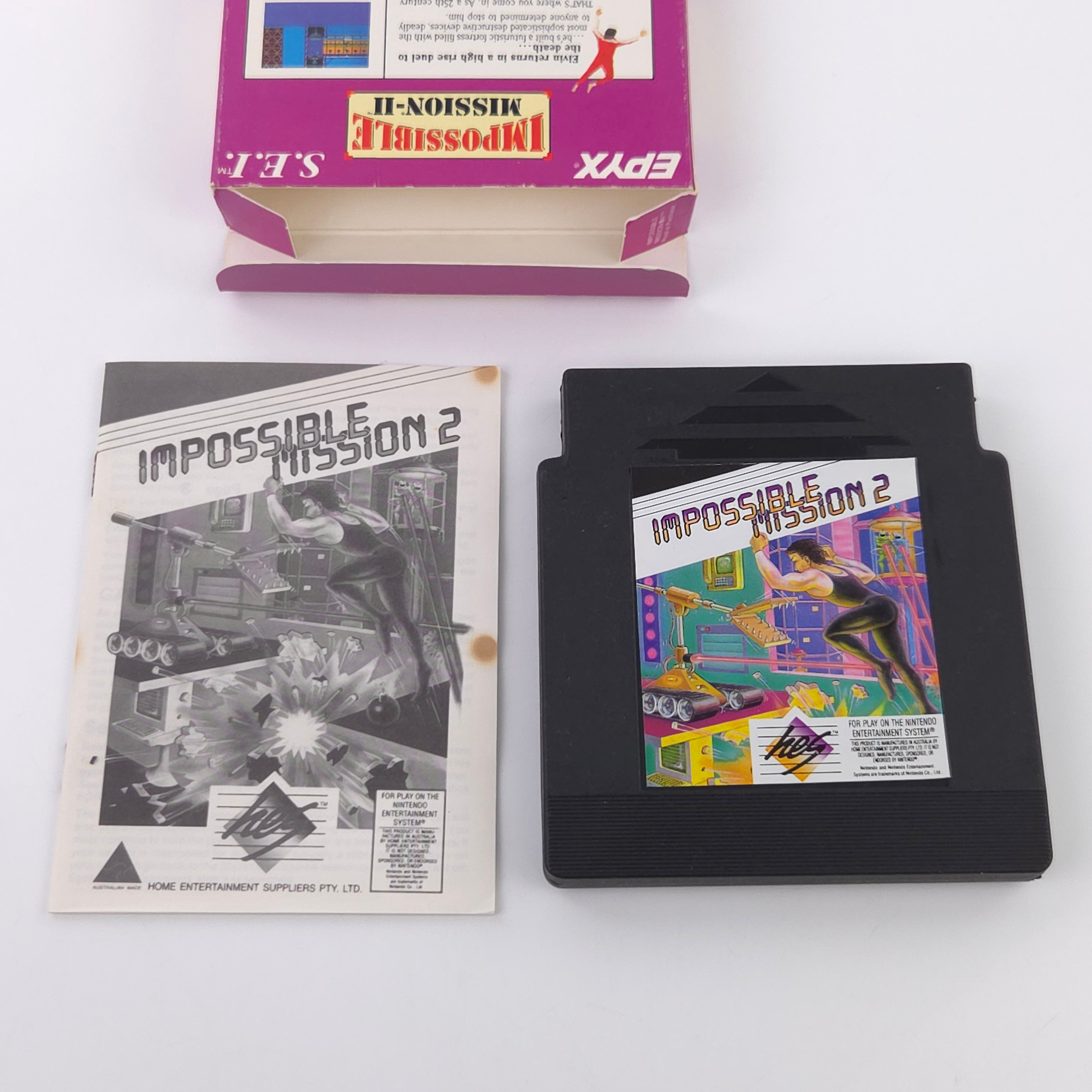 Nintendo NES Spiel – Impossible Mission II (OVP)