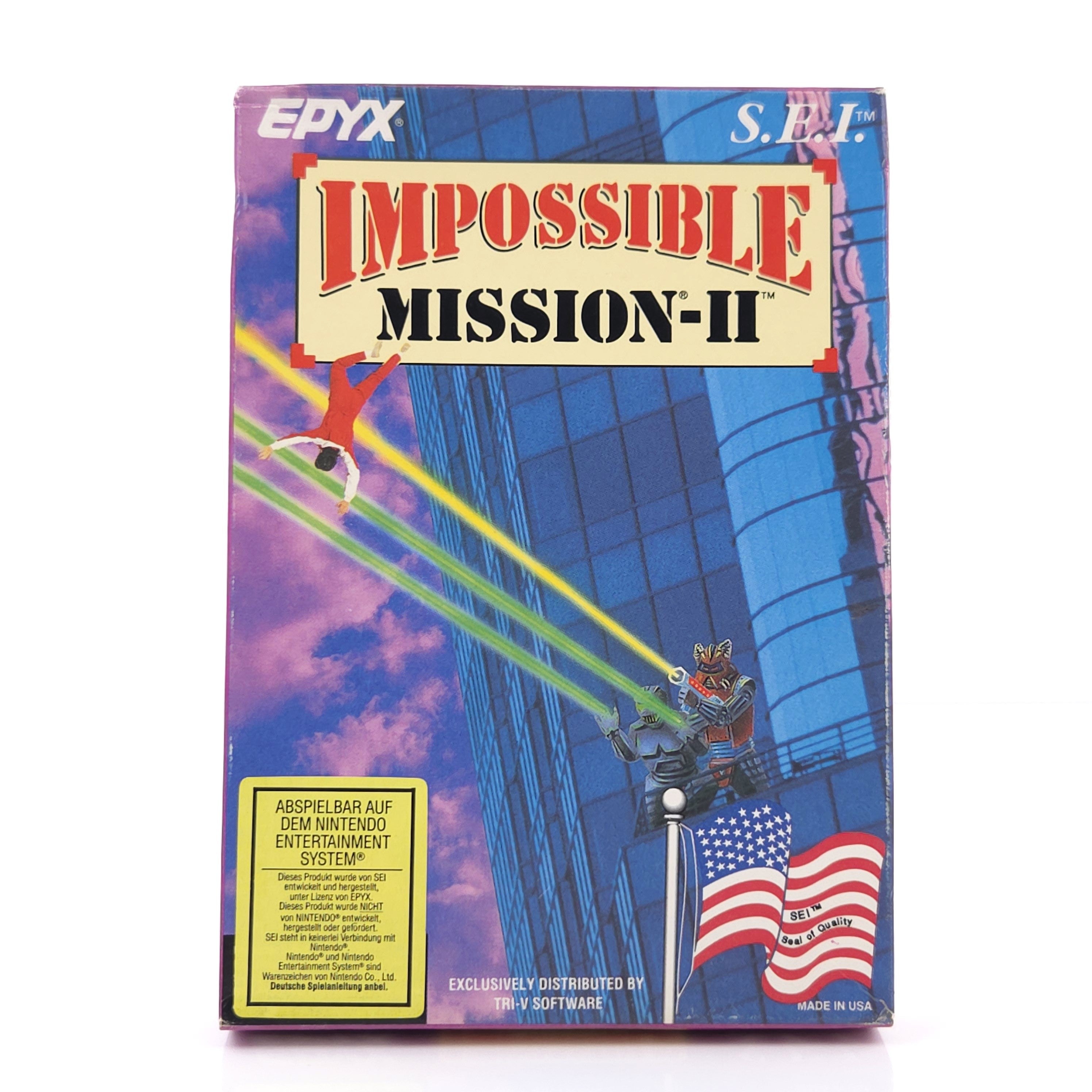 Nintendo NES Spiel – Impossible Mission II (OVP)