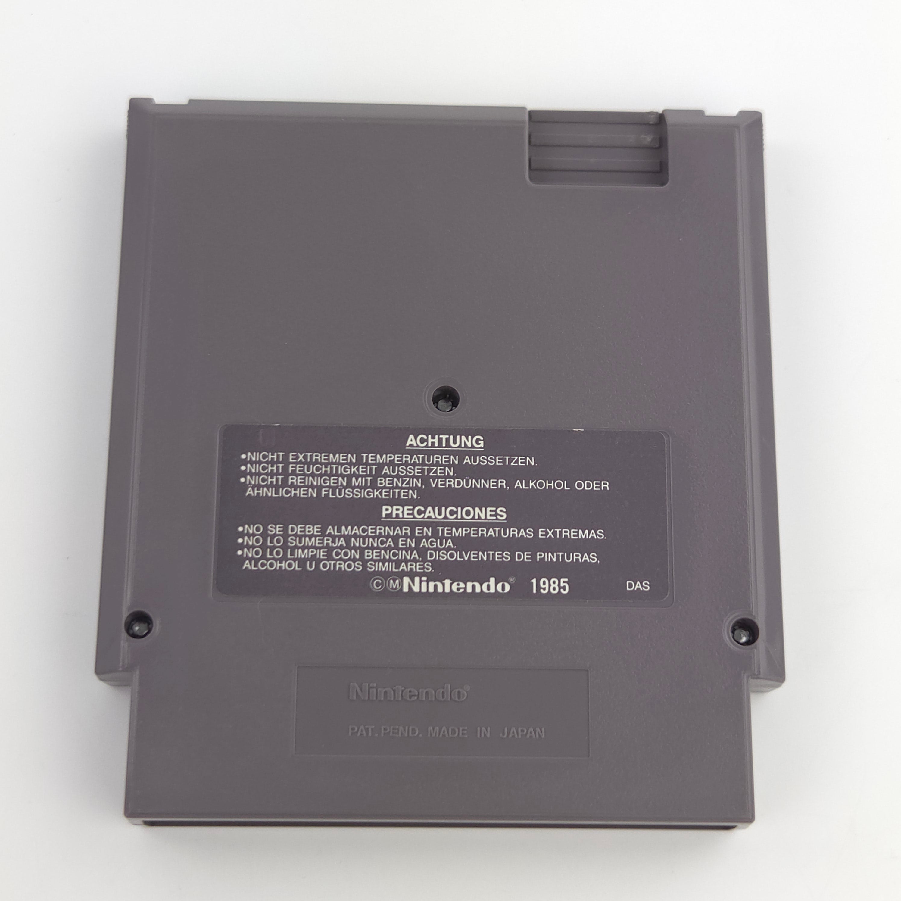Nintendo NES Spiel Iron Tank Invasion of Normandy OVP ESP