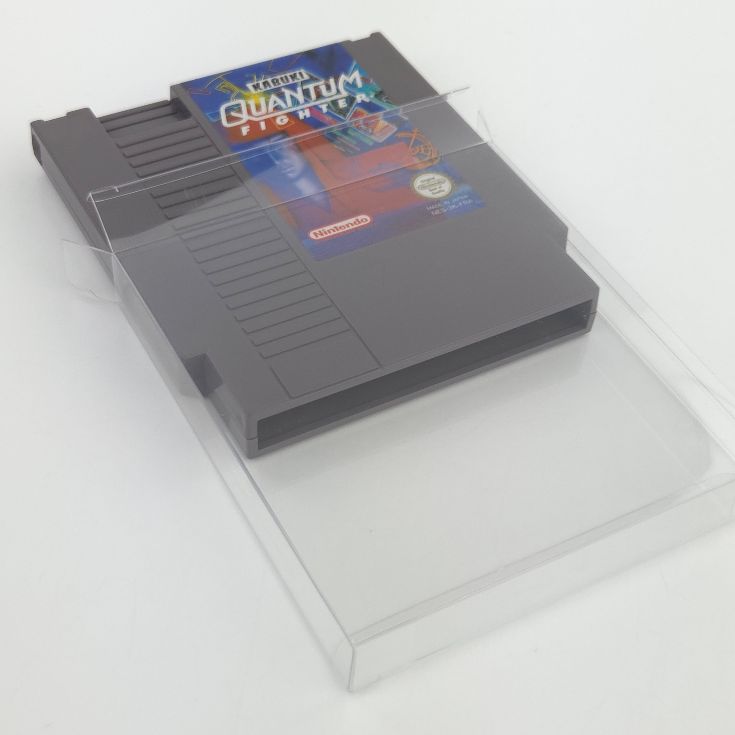 NES Spiel Kabuki Quantum Fighter Modul Schutzhülle PAL B