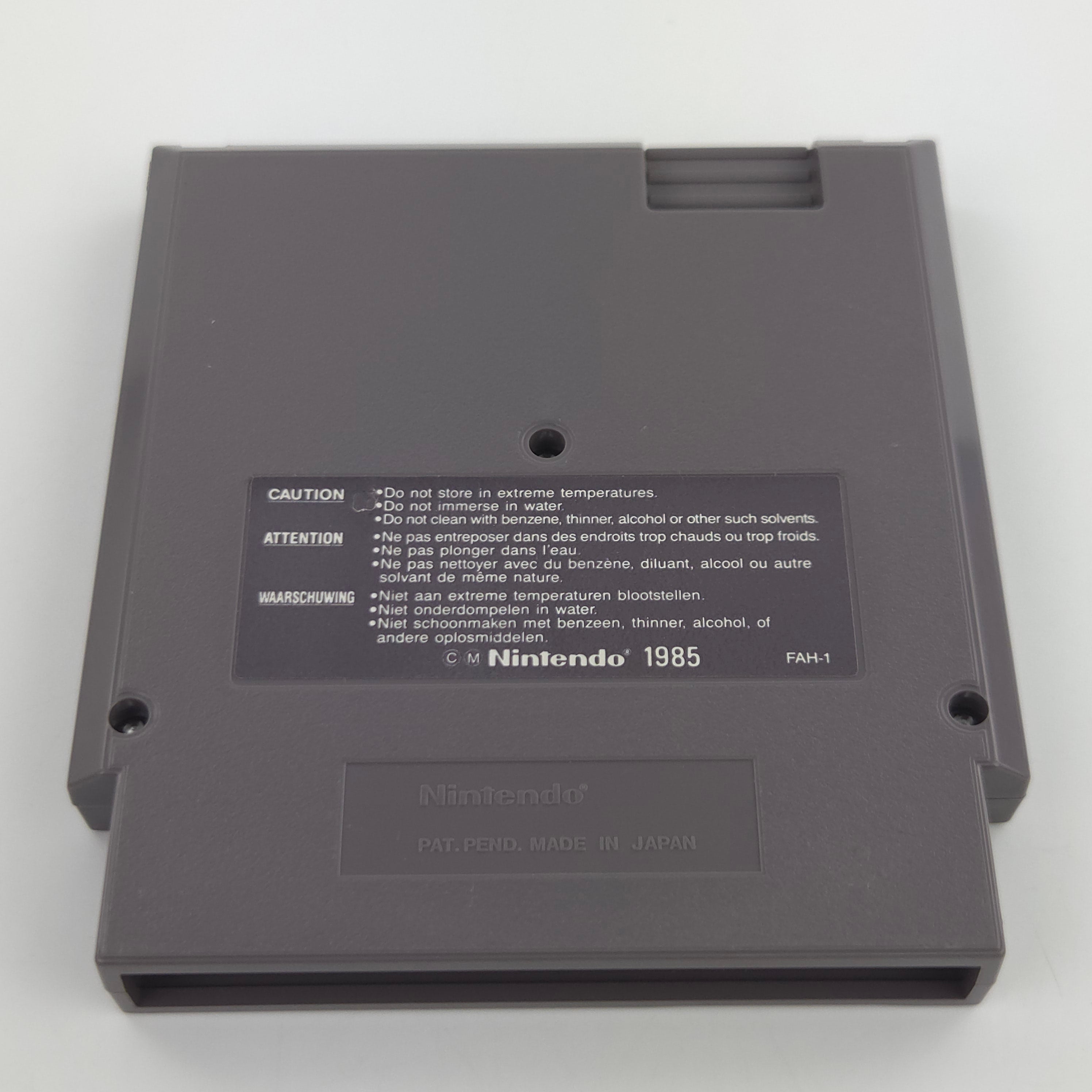 NES Spiel Kabuki Quantum Fighter Modul Schutzhülle PAL B