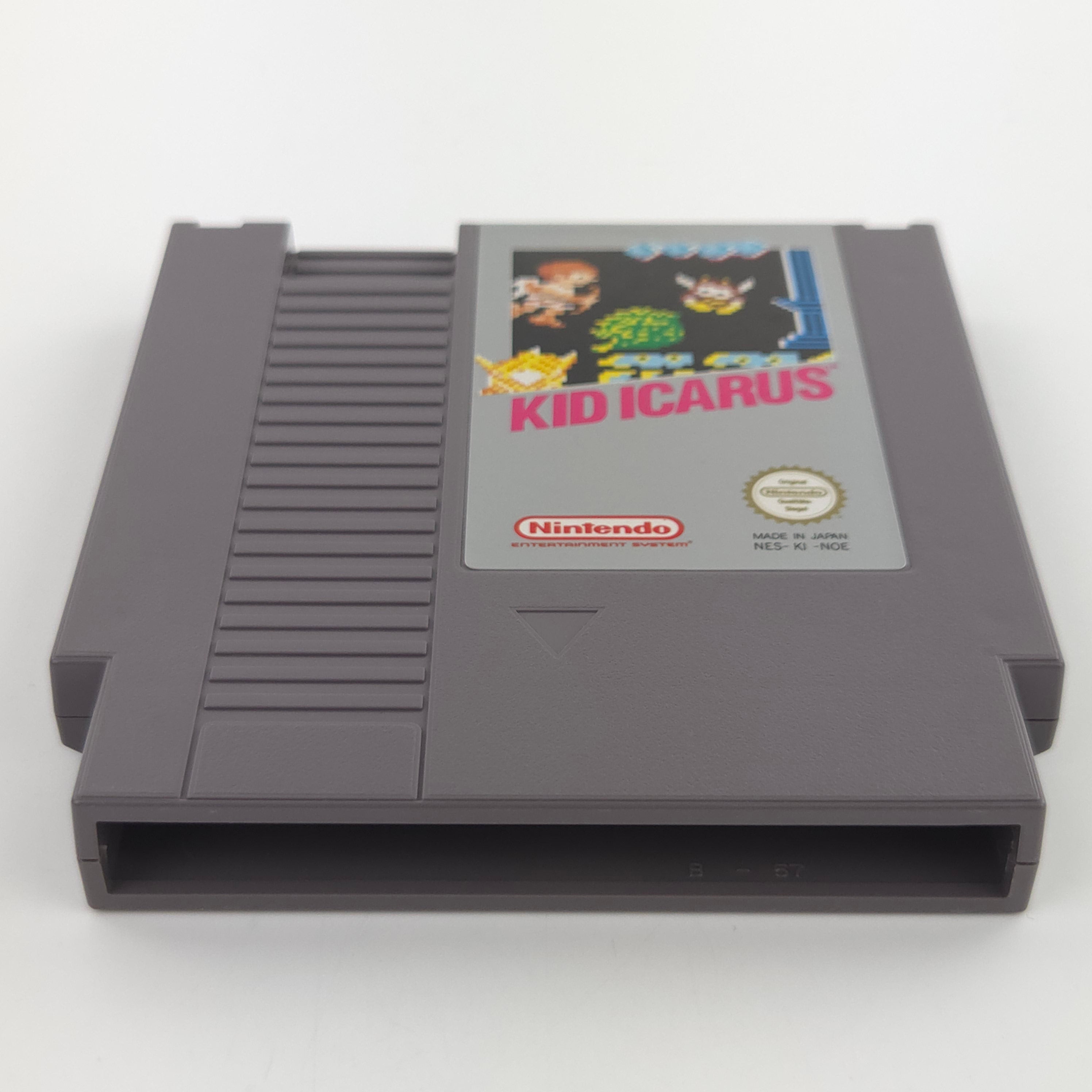 Nintendo NES Spiel Kid Icarus Modul Schuber PAL-B NOE