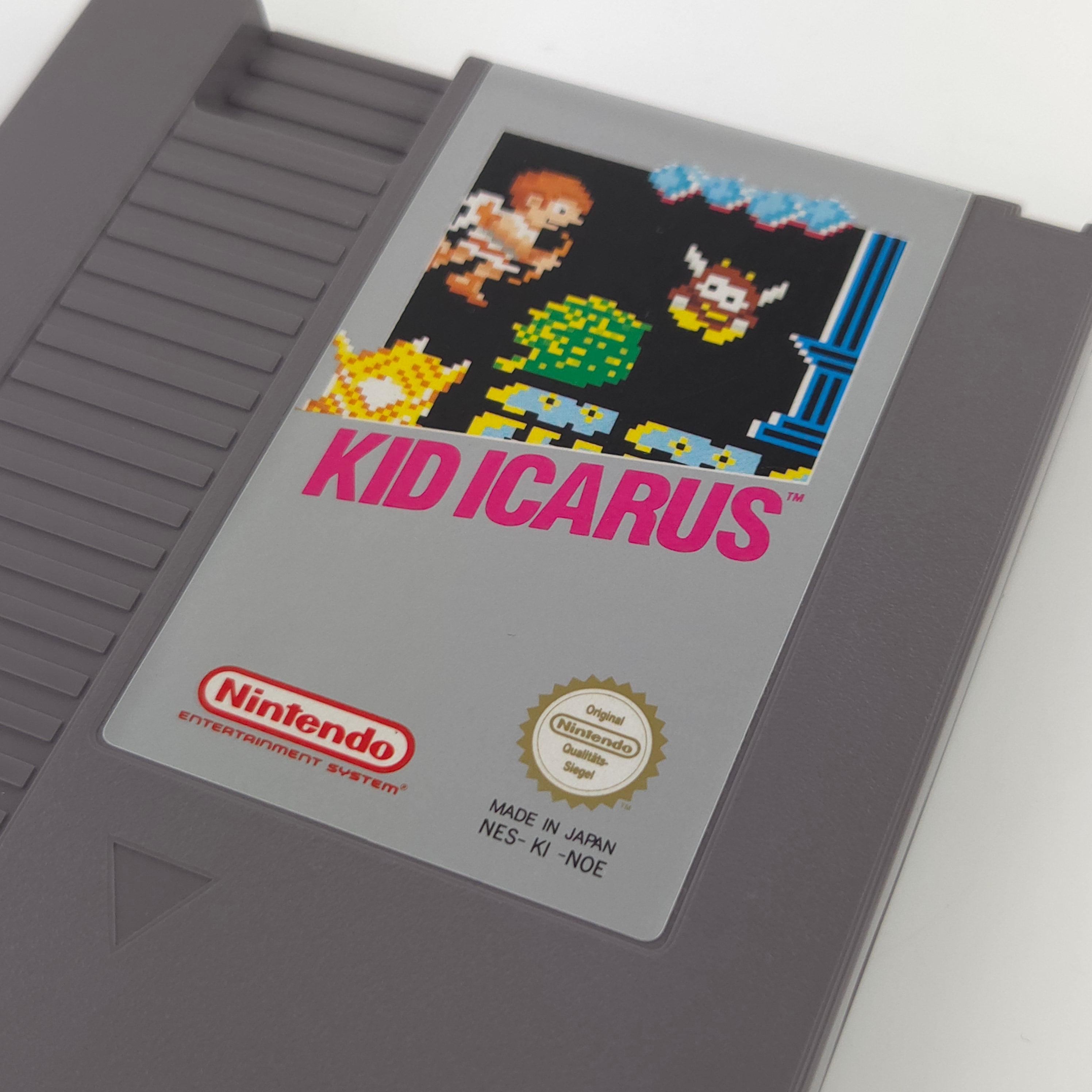 Nintendo NES Spiel Kid Icarus Modul Schuber PAL-B NOE