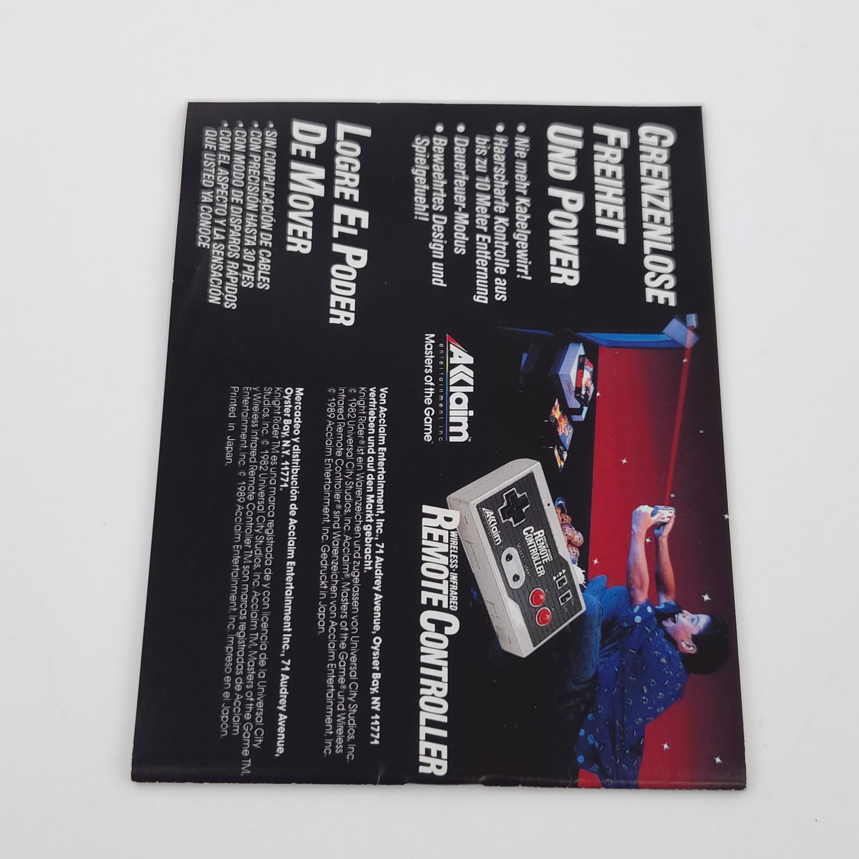 Nintendo NES Spiel – Knight Rider (OVP CIB PAL-B)