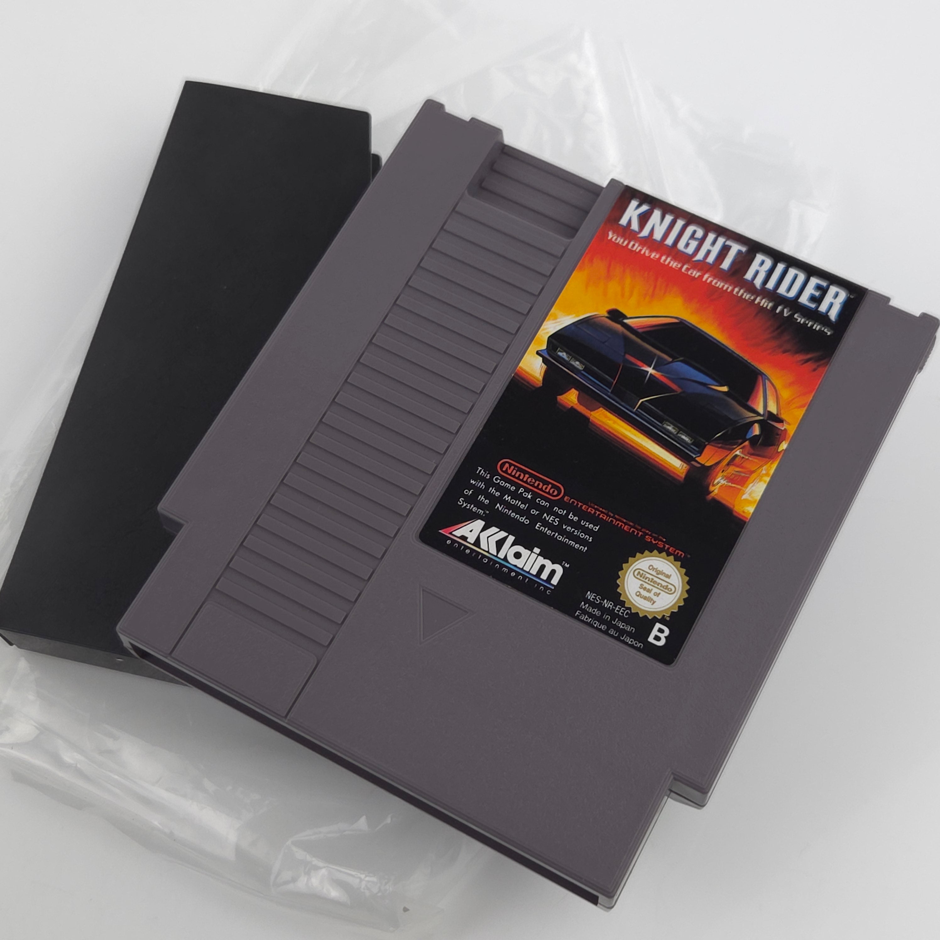 Nintendo NES Spiel – Knight Rider (OVP CIB PAL-B)