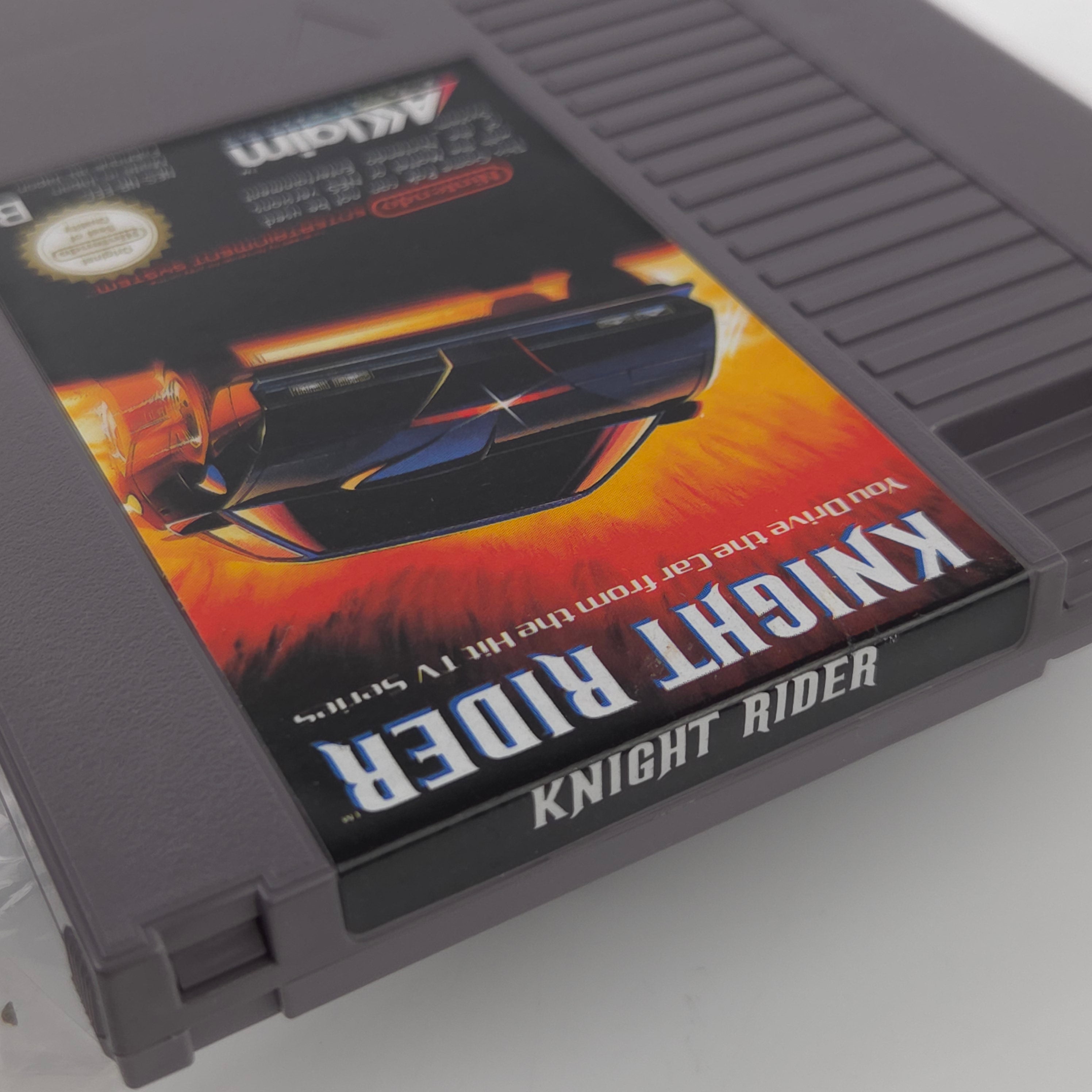 Nintendo NES Spiel – Knight Rider (OVP CIB PAL-B)
