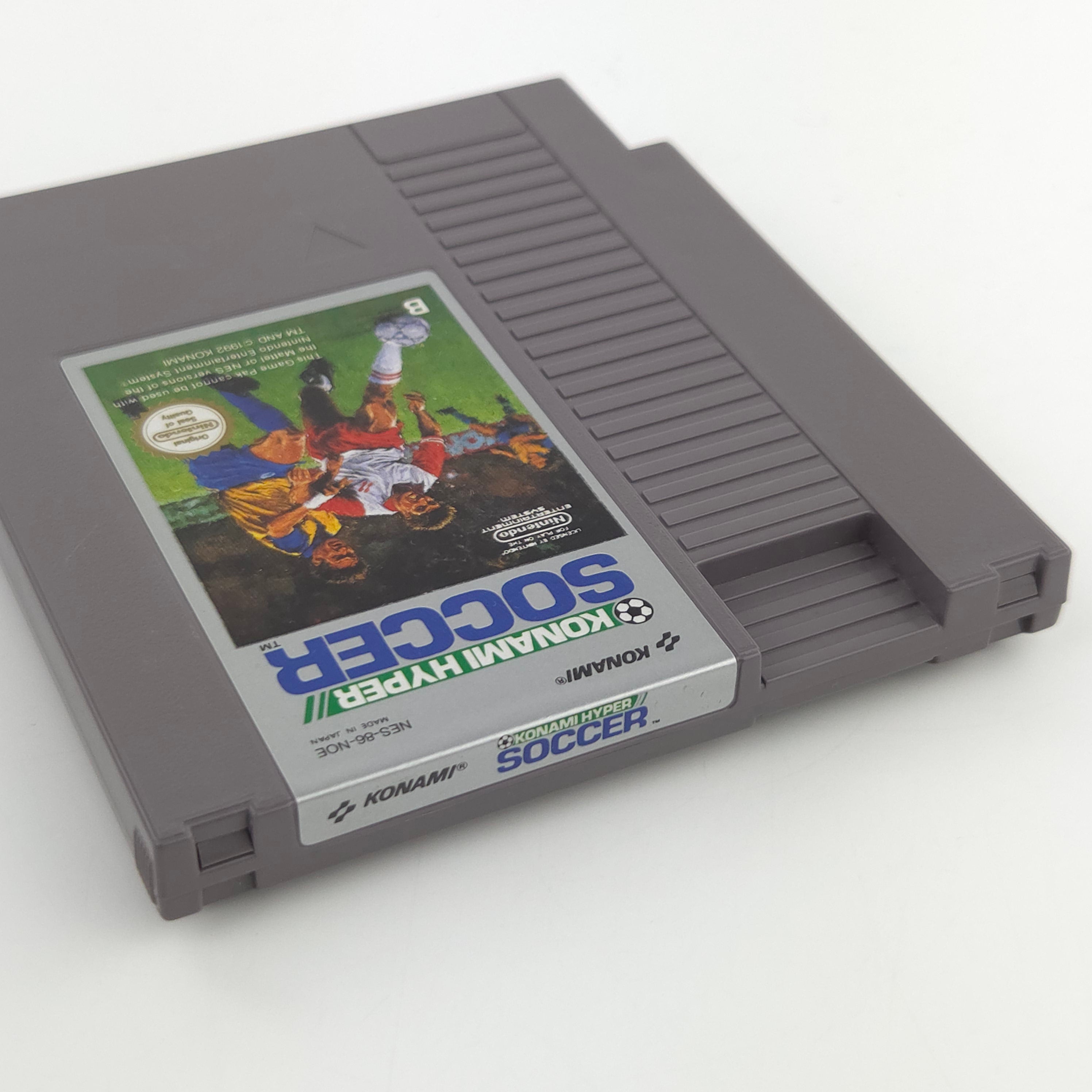 Nintendo NES Spiel Konami Hyper Soccer Modul Schutzhülle