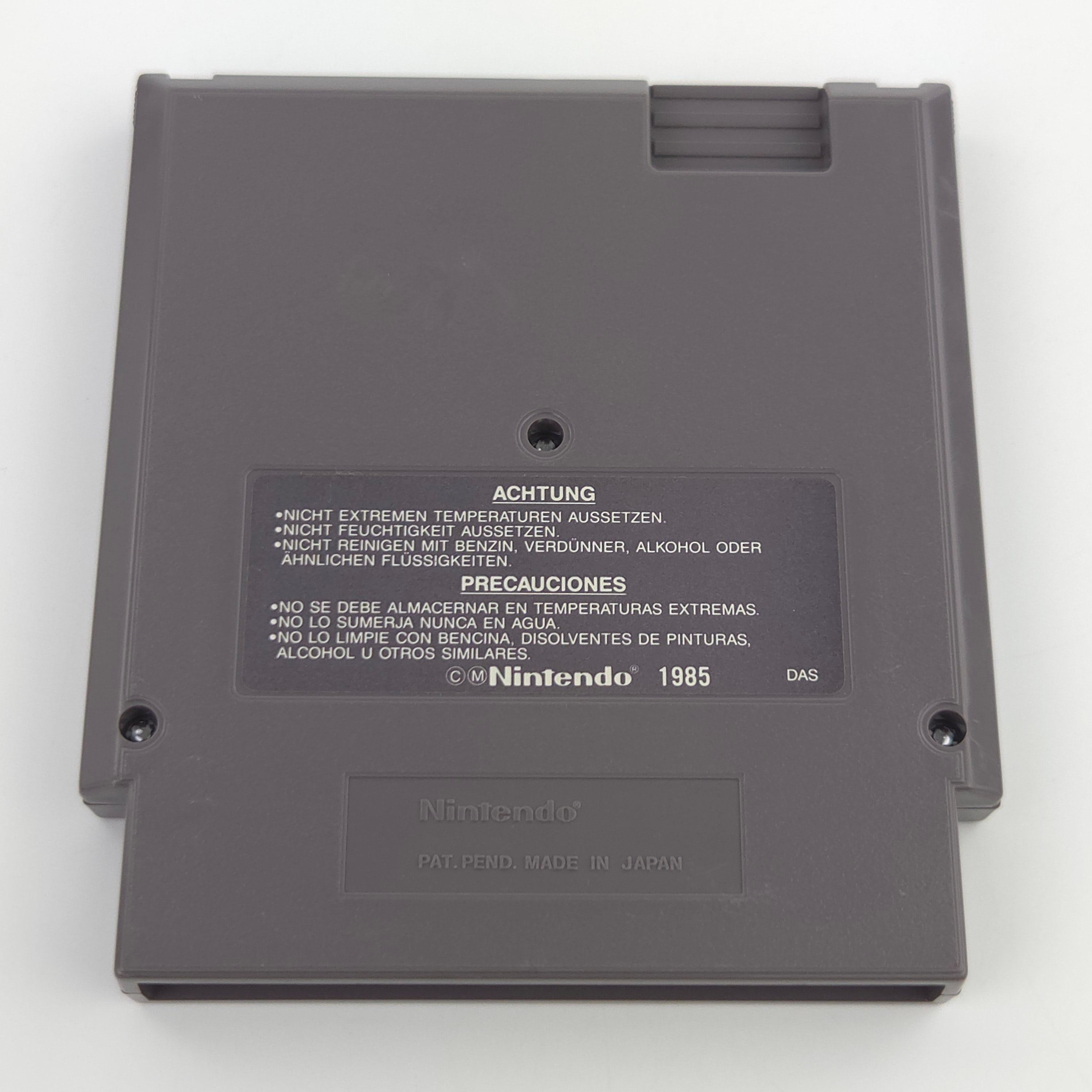Nintendo NES Spiel Konami Hyper Soccer Modul Schutzhülle