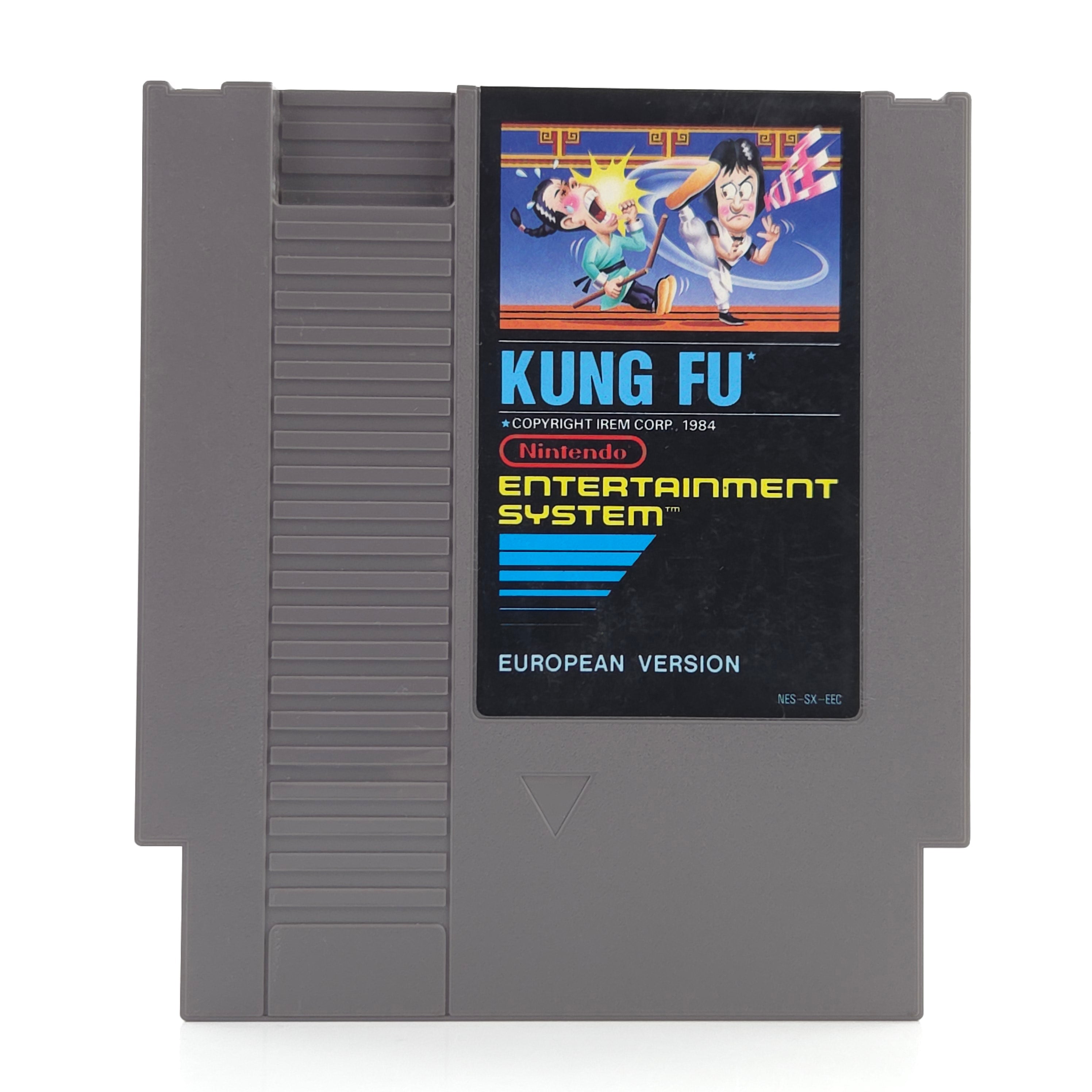 Nintendo NES Spiel Kung Fu Modul Schutzhülle PAL B EEC