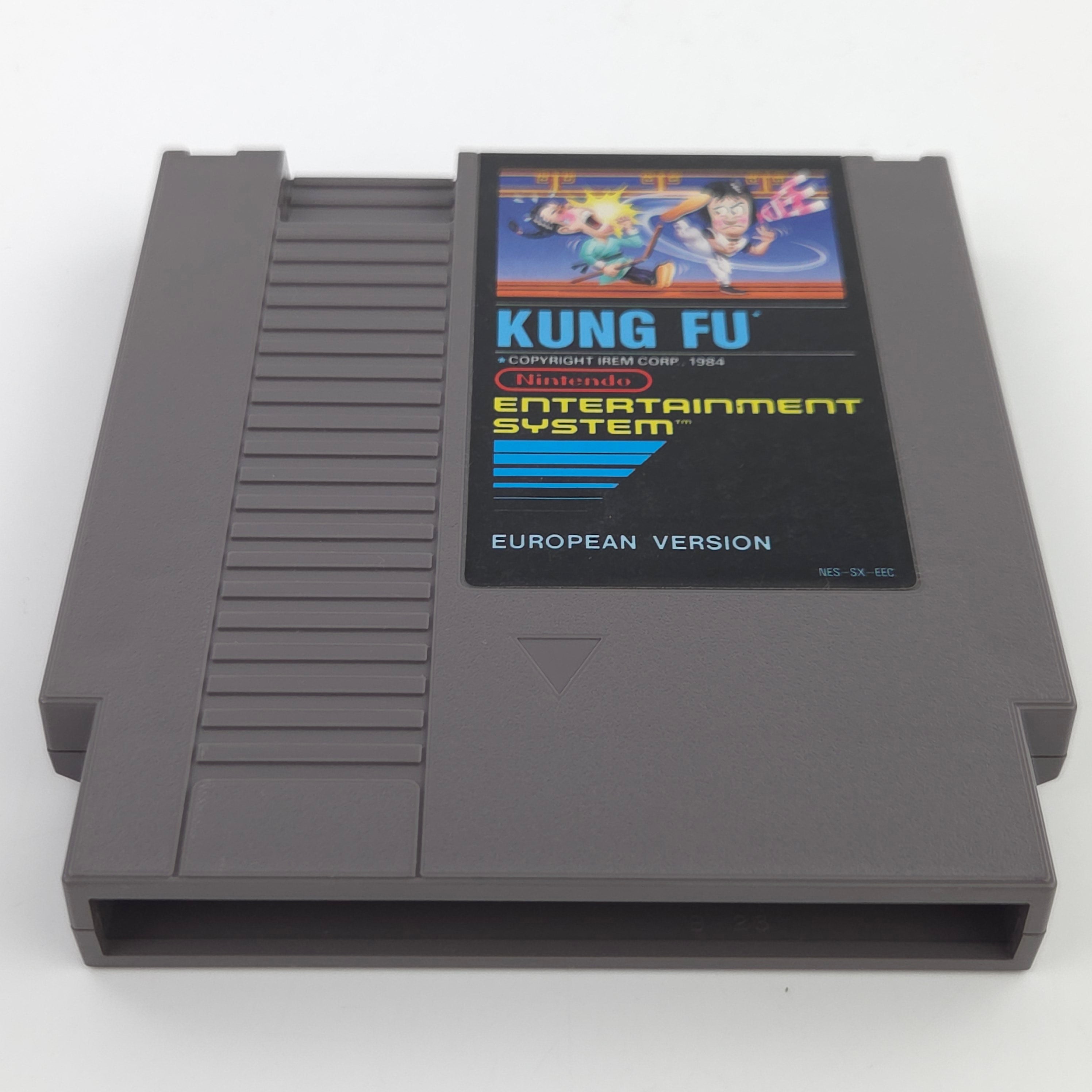 Nintendo NES Spiel Kung Fu Modul Schutzhülle PAL B EEC