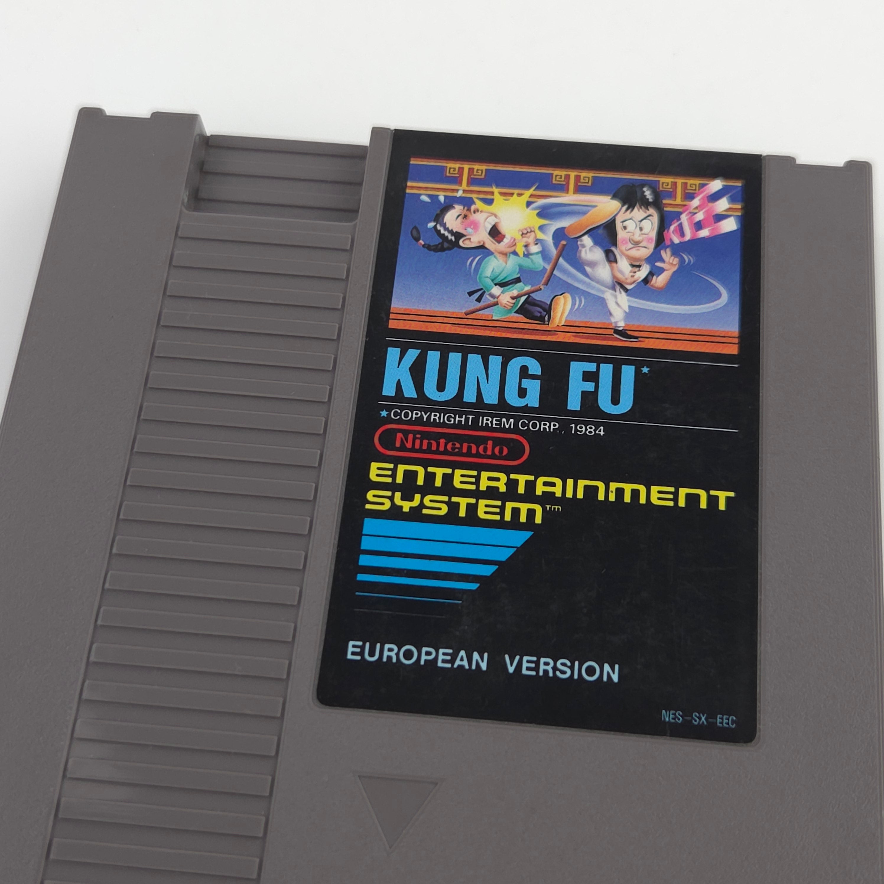 Nintendo NES Spiel Kung Fu Modul Schutzhülle PAL B EEC