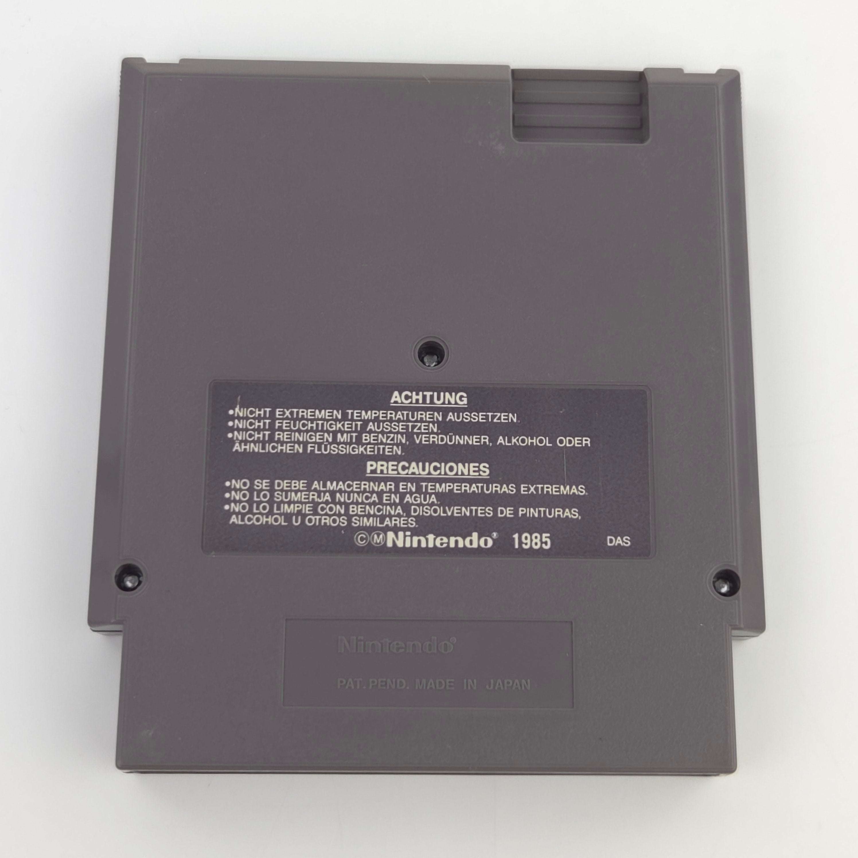 Nintendo NES Spiel Kung Fu Modul Schutzhülle PAL NOE