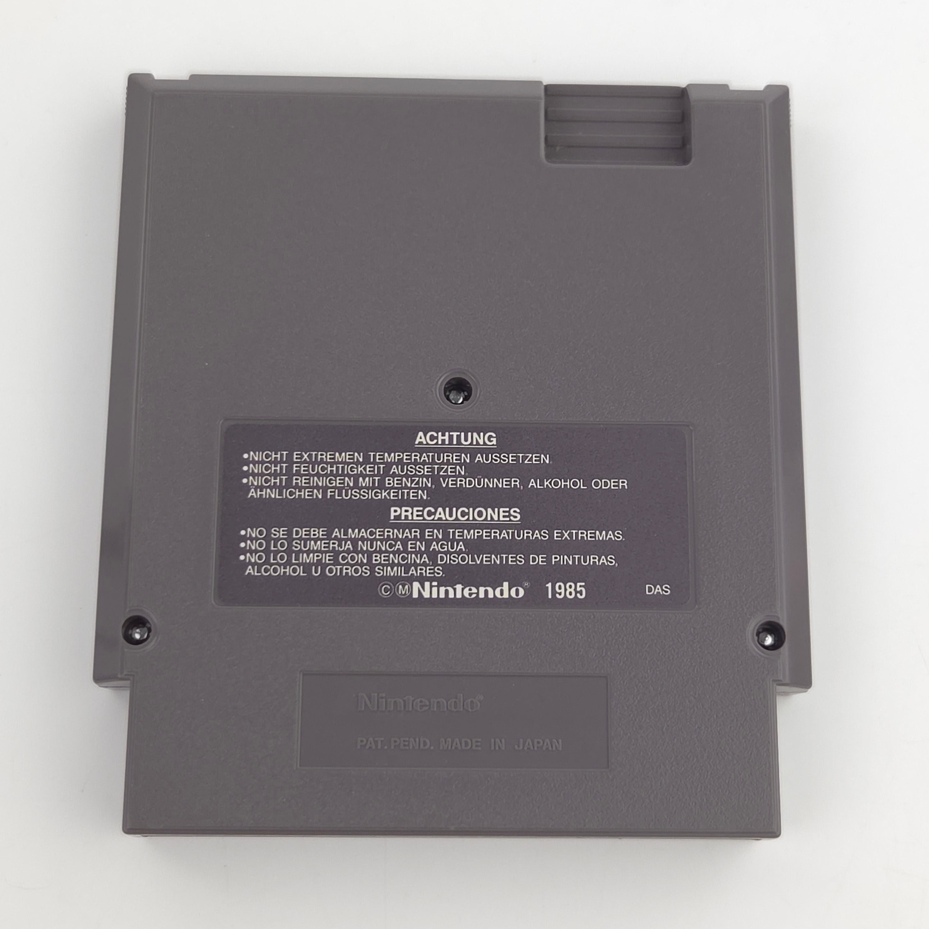 Nintendo NES Spiel Lunar Pool Modul Schutzhülle PAL B NOE