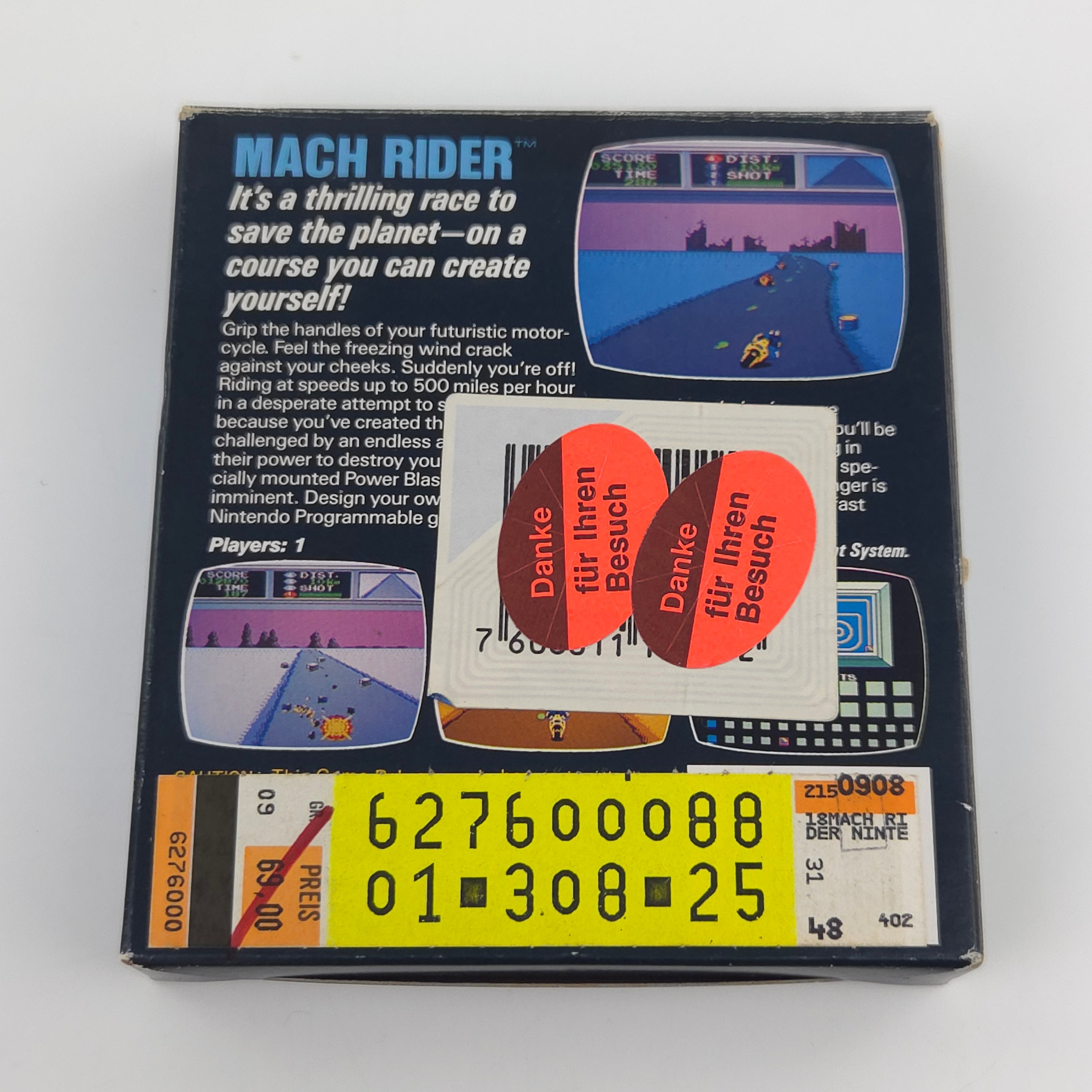 Nintendo NES Spiel – Mach Rider (OVP PAL)