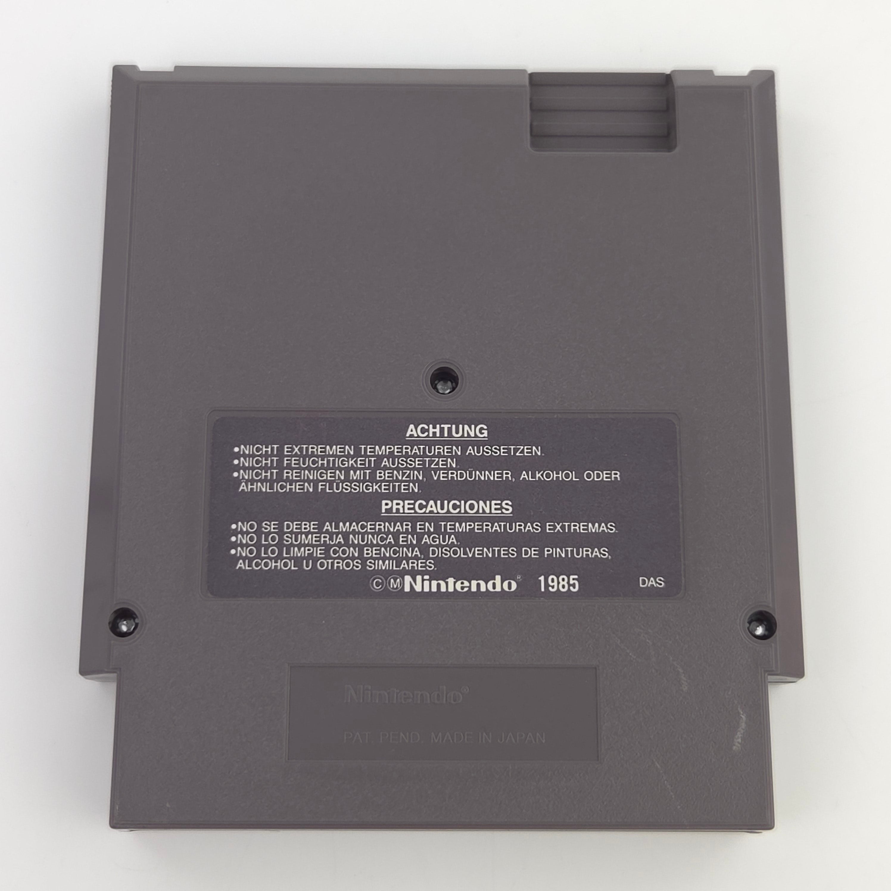 NES Spiel MAD SPY vs SPY Modul Schutzhülle KEMCO PAL NOE