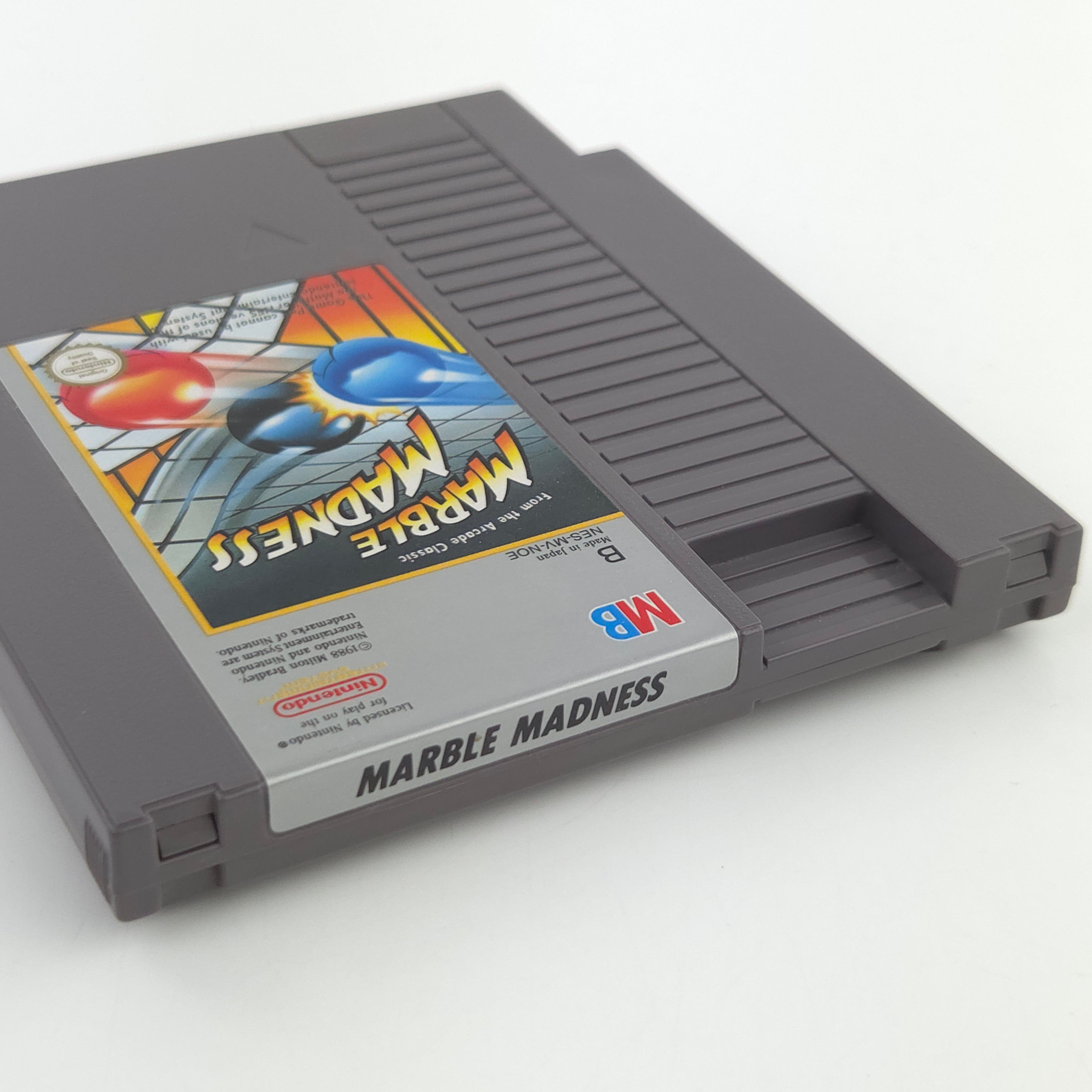 Nintendo NES Spiel Marble Madness Modul Schutzhülle NOE