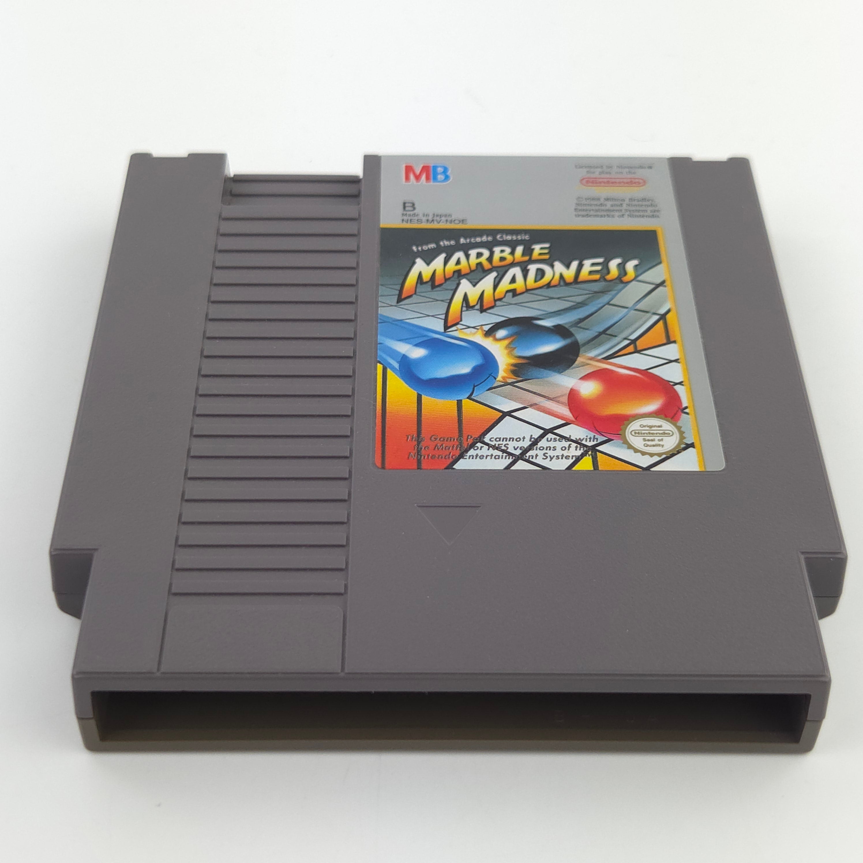 Nintendo NES Spiel Marble Madness Modul Schutzhülle NOE
