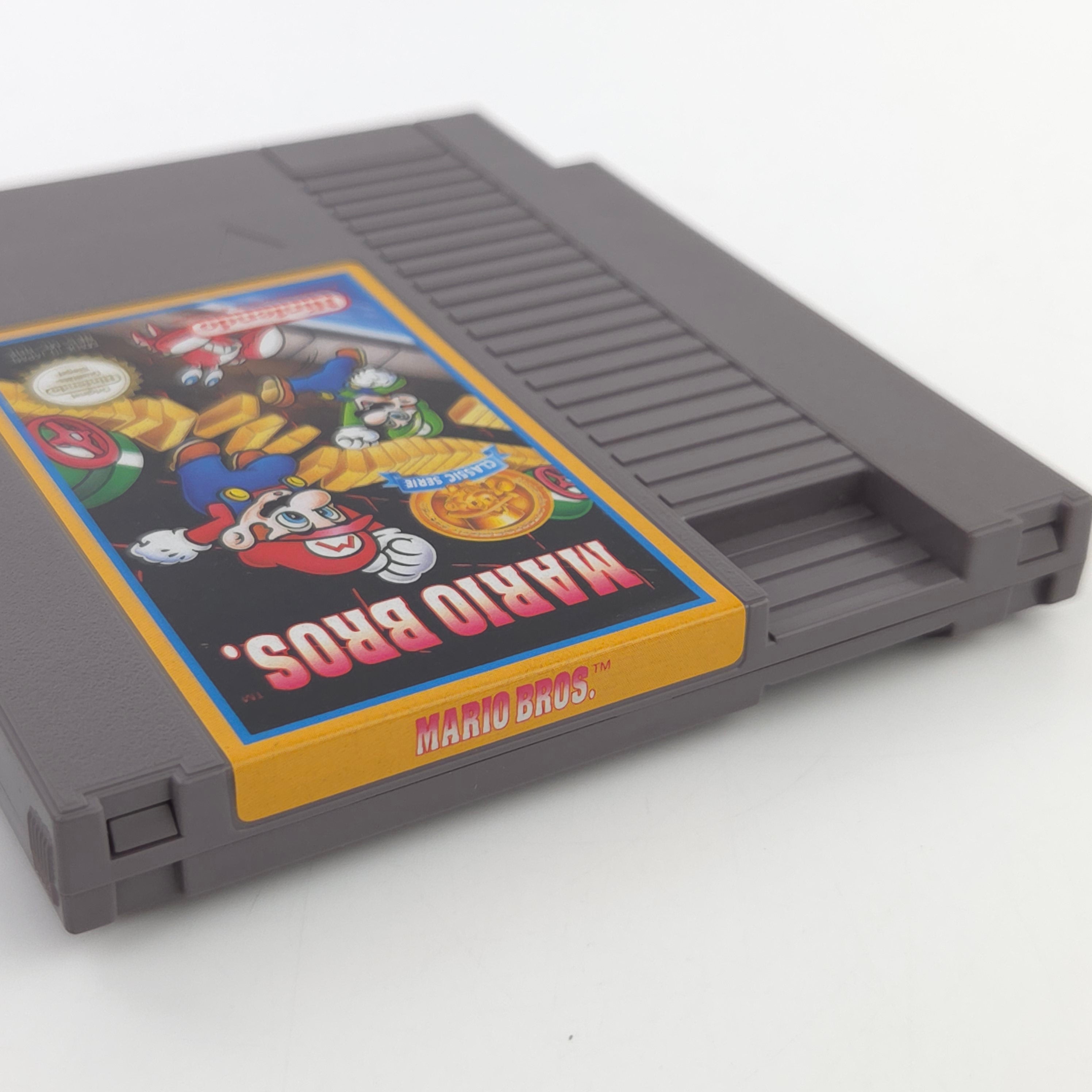 NES Spiel Mario Bros. Modul mit Schutzhülle PAL NOE