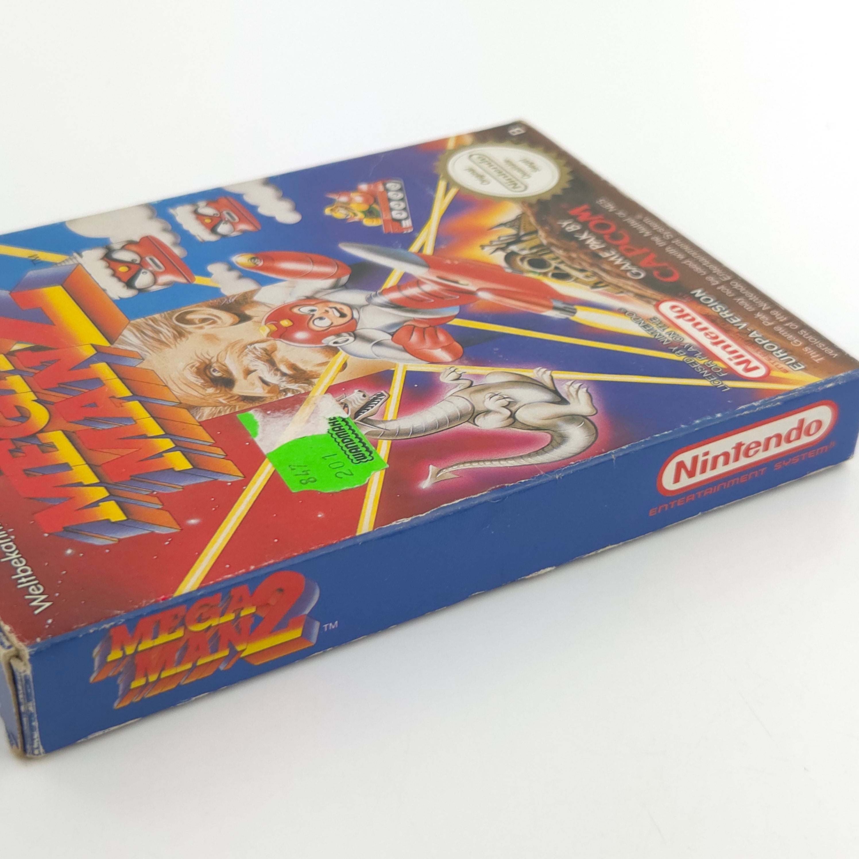 Nintendo NES Spiel Mega Man 2 Modul OVP Anleitung NOE