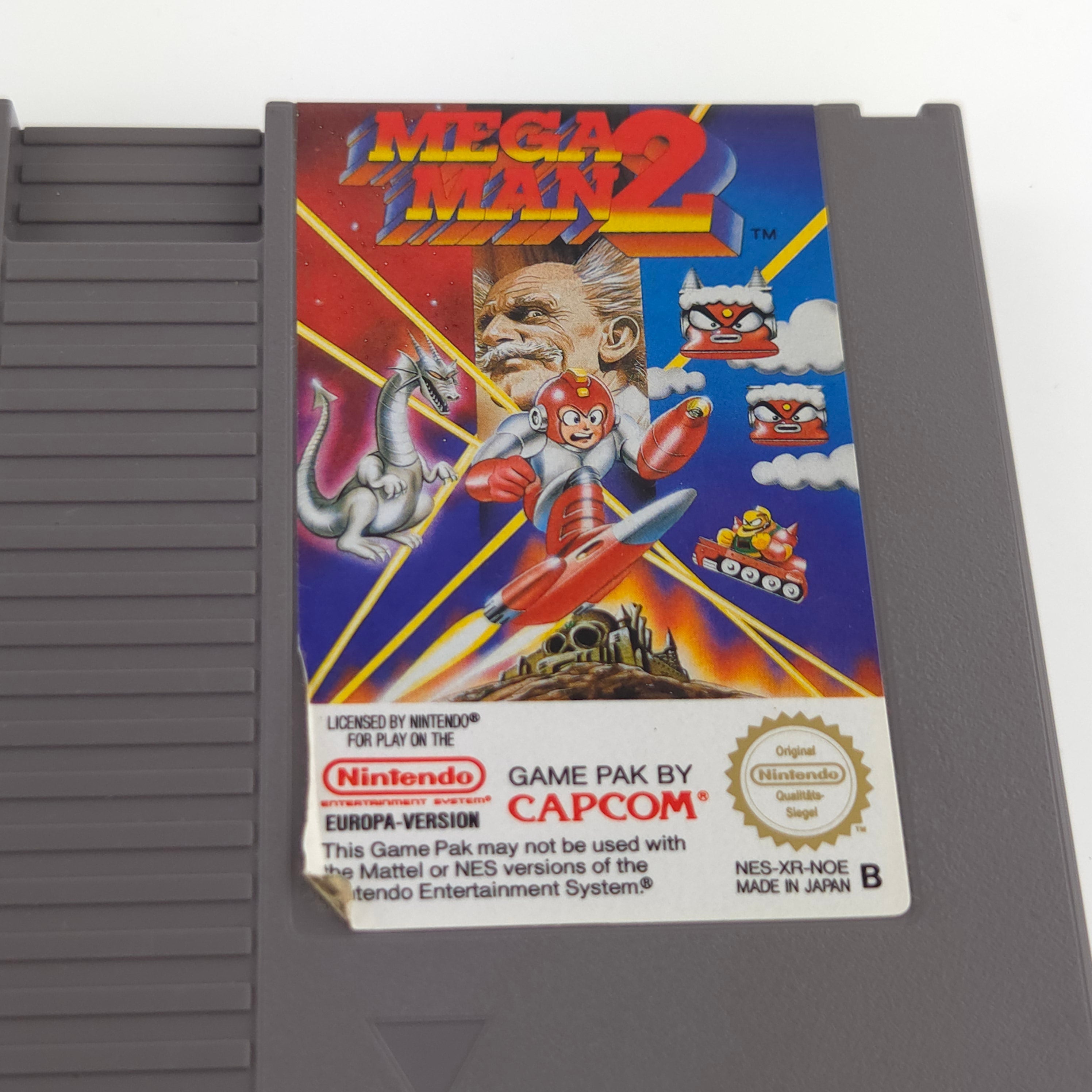 Nintendo NES Spiel Mega Man 2 Modul OVP Anleitung NOE