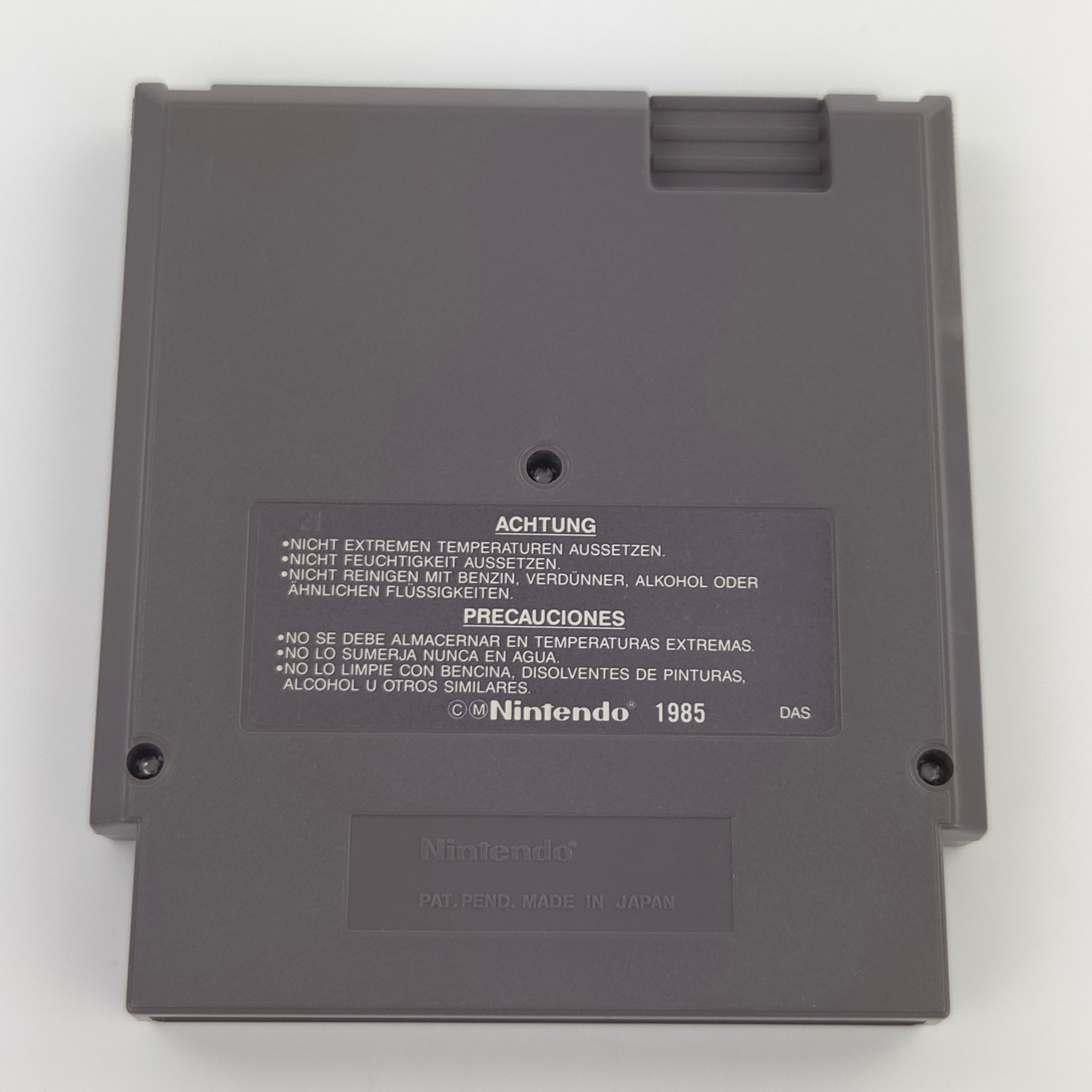 NES Spiel Mega Man 3 Modul Schuber PAL NOE Top Zustand