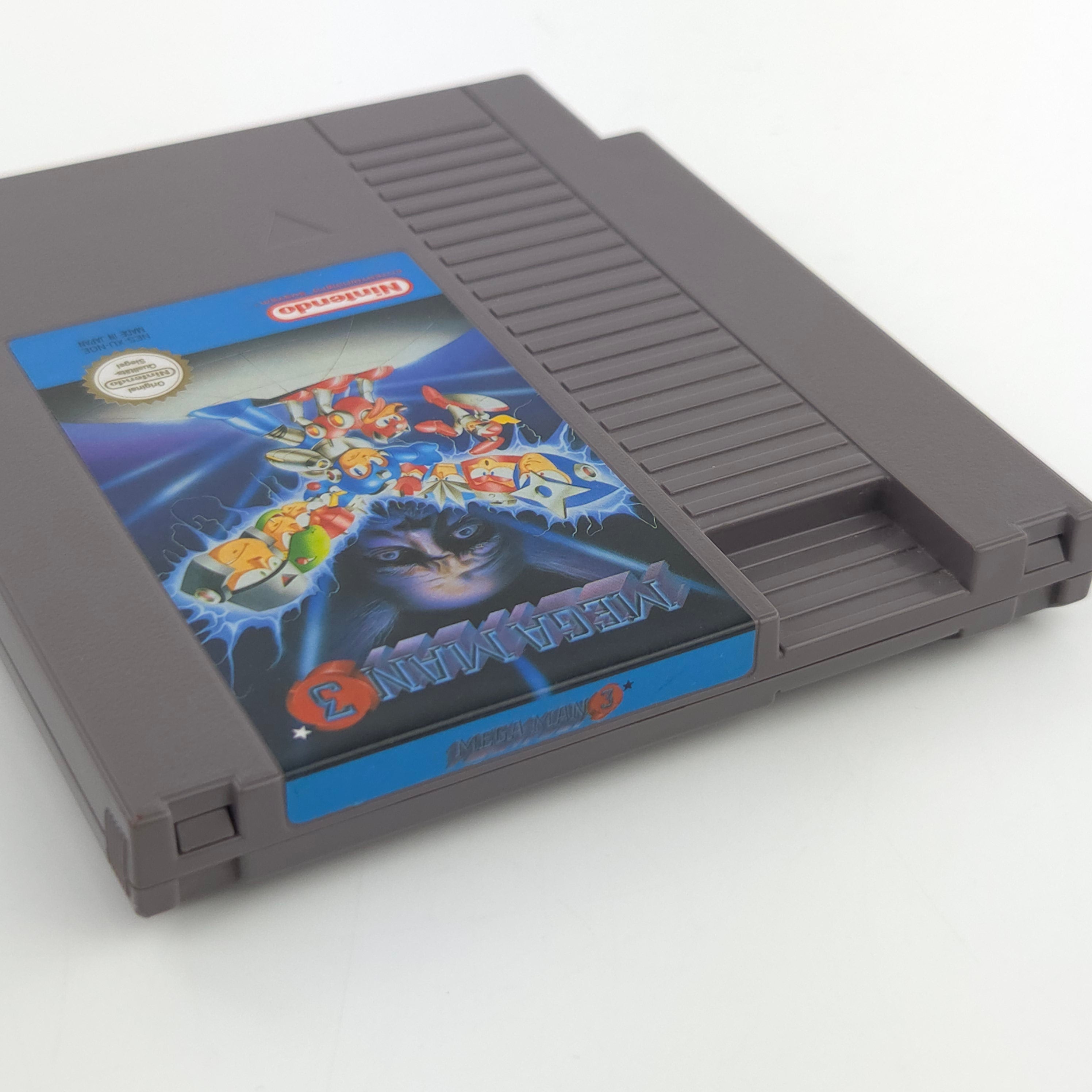NES Spiel Mega Man 3 Modul Schutzhülle PAL NOE