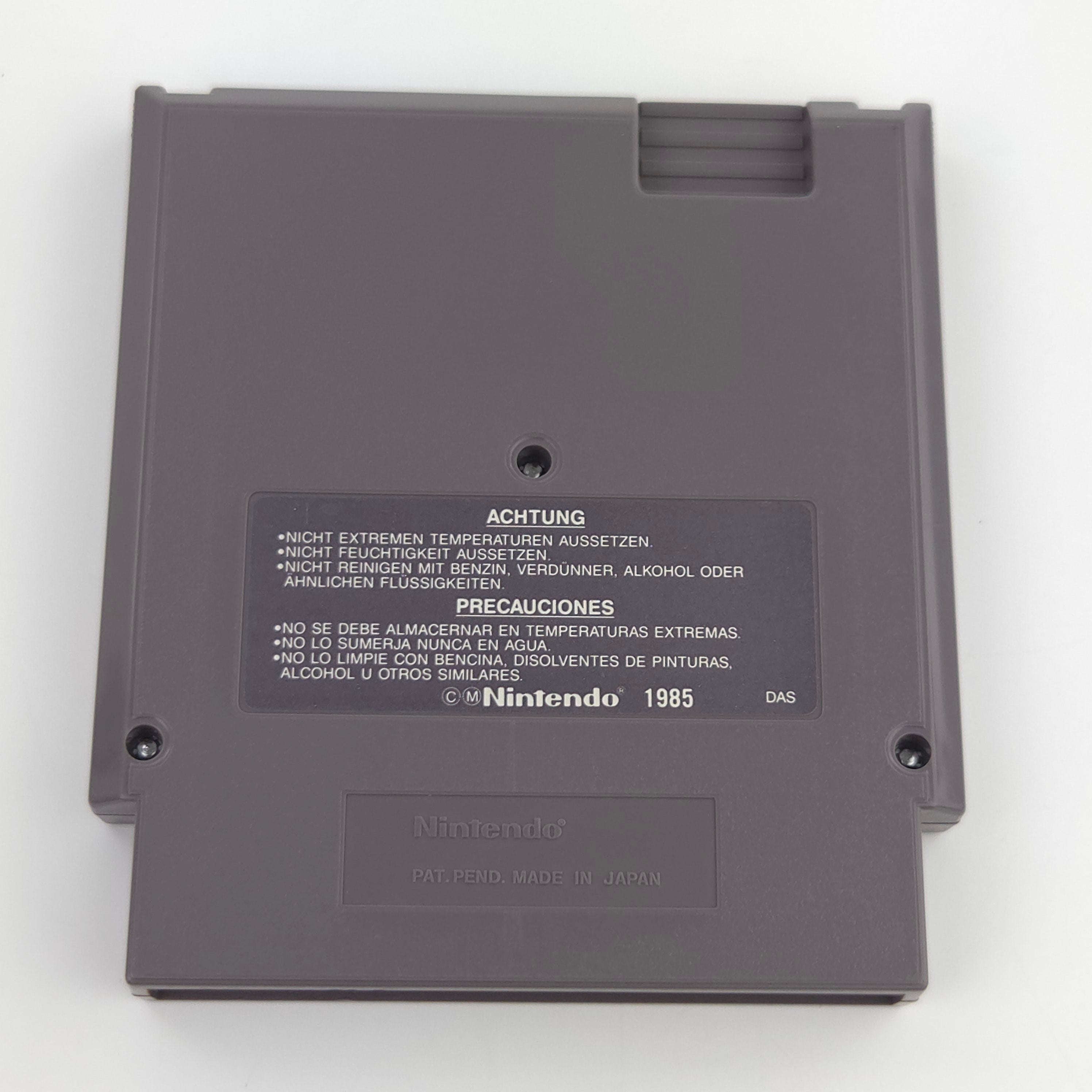 NES Spiel Mega Man 3 Modul Schutzhülle PAL NOE