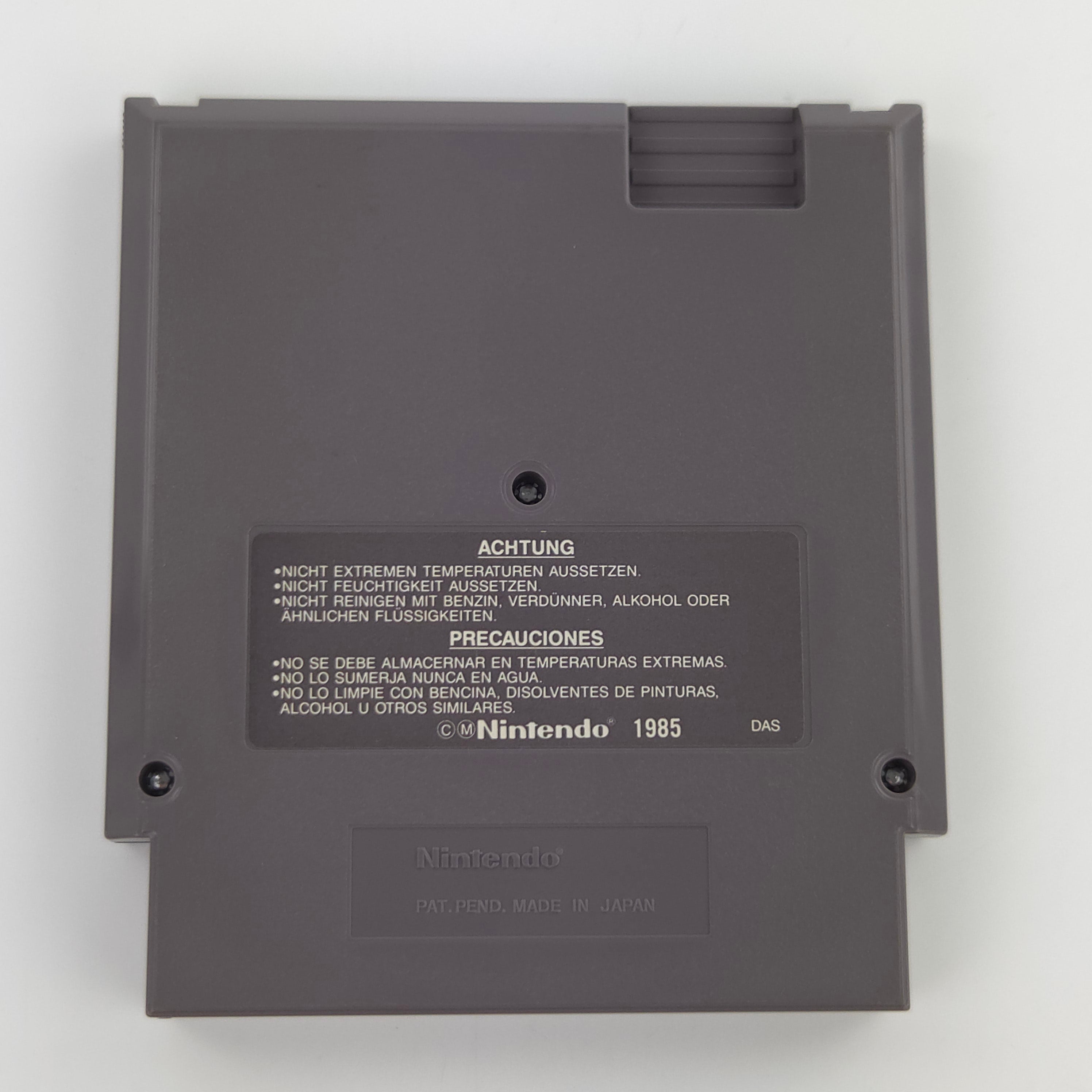 NES Spiel Mega Man 4 Modul Schuber PAL NOE Sehr gut