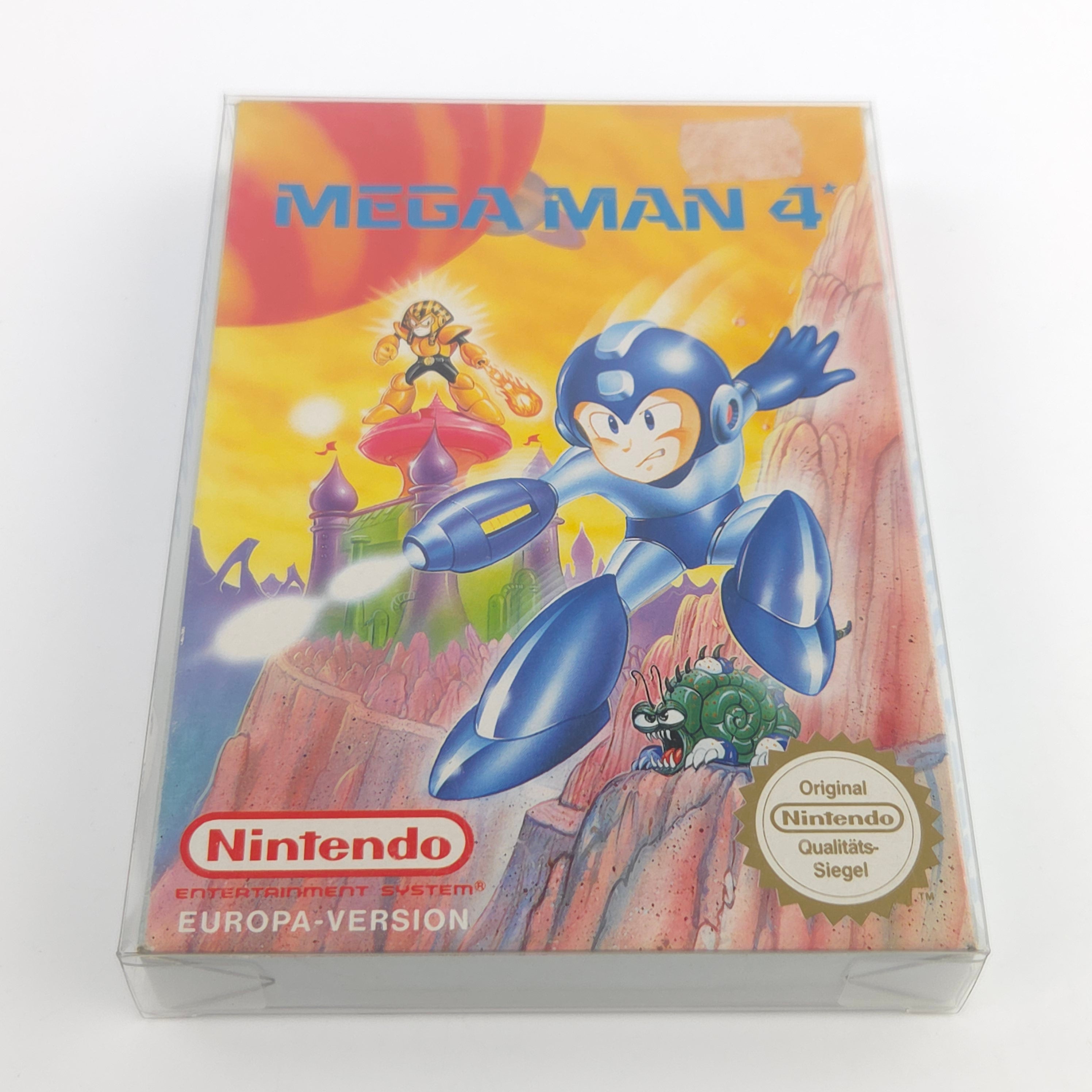 Nintendo NES Spiel: Mega Man 4 - OVP Anleitung Modul (PAL-B NOE)