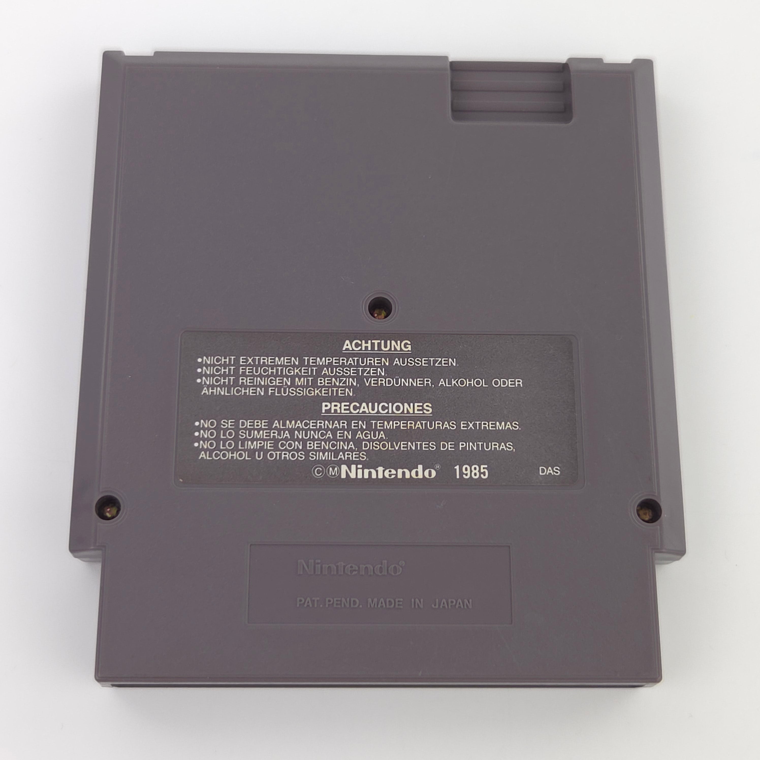 Nintendo NES Spiel Mega Man 5 Modul Schuber PAL-B NOE