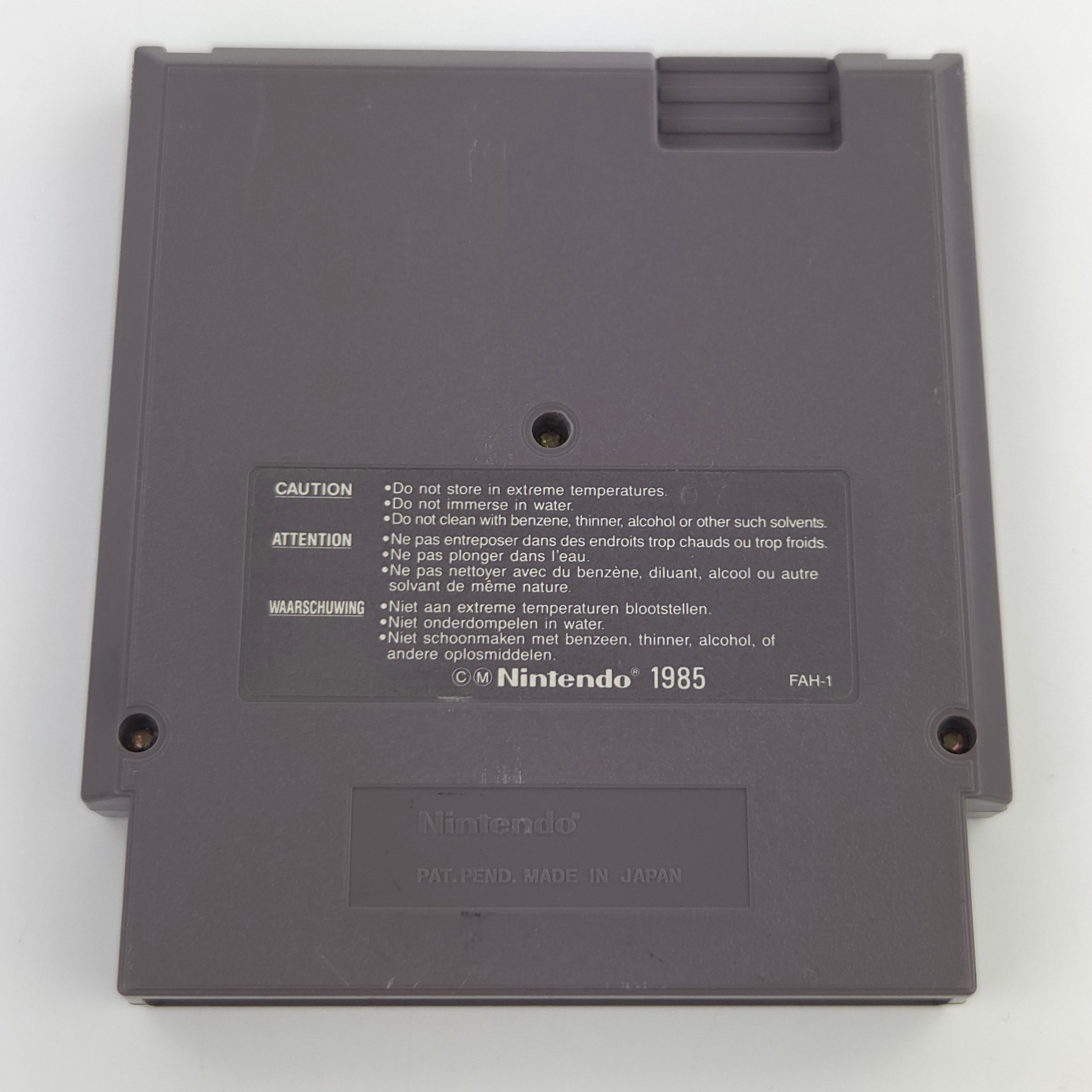 Nintendo NES Spiel Mega Man 5 Modul Schutzhülle PAL-B