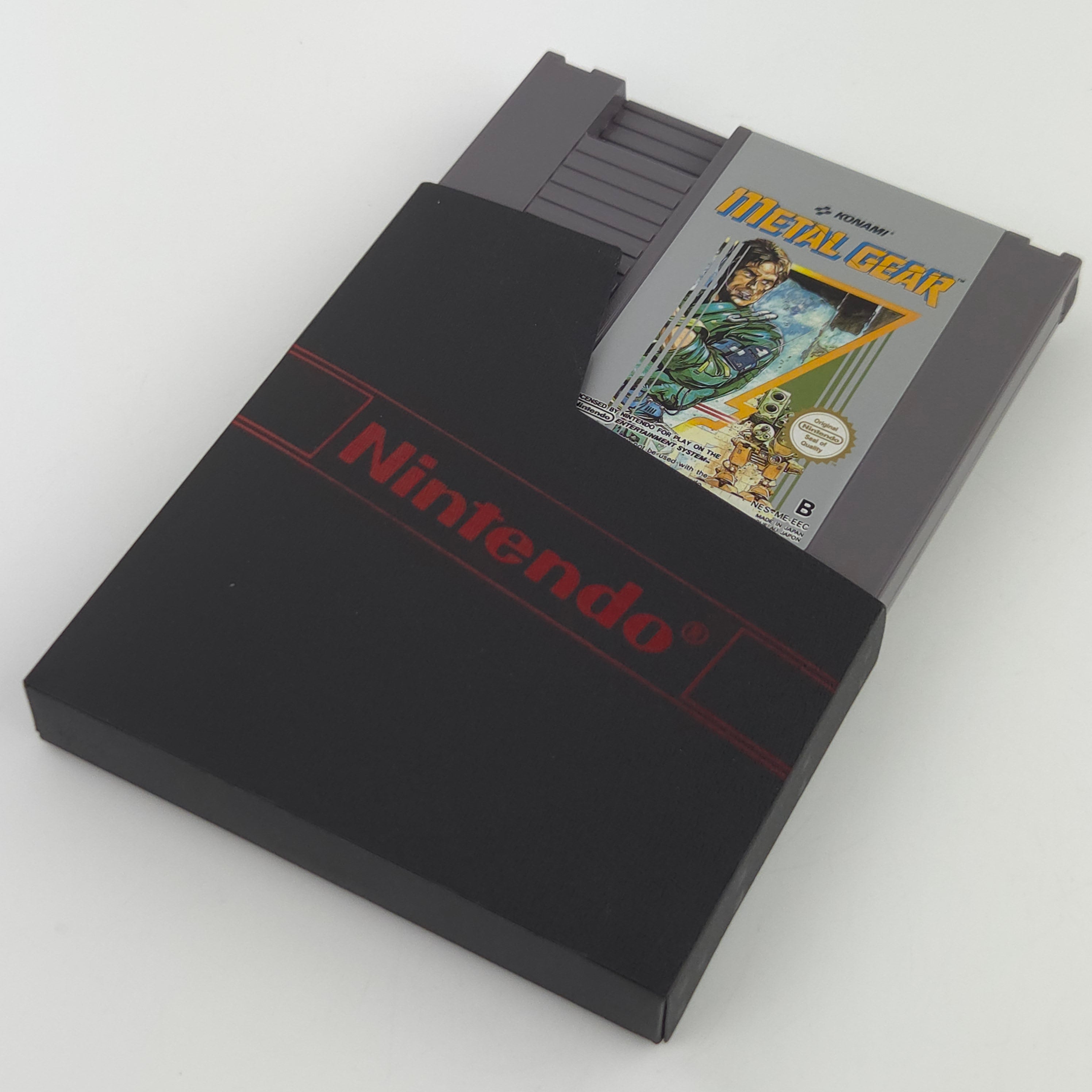 NES Spiel Metal Gear mit Anleitung Konami PAL EEC