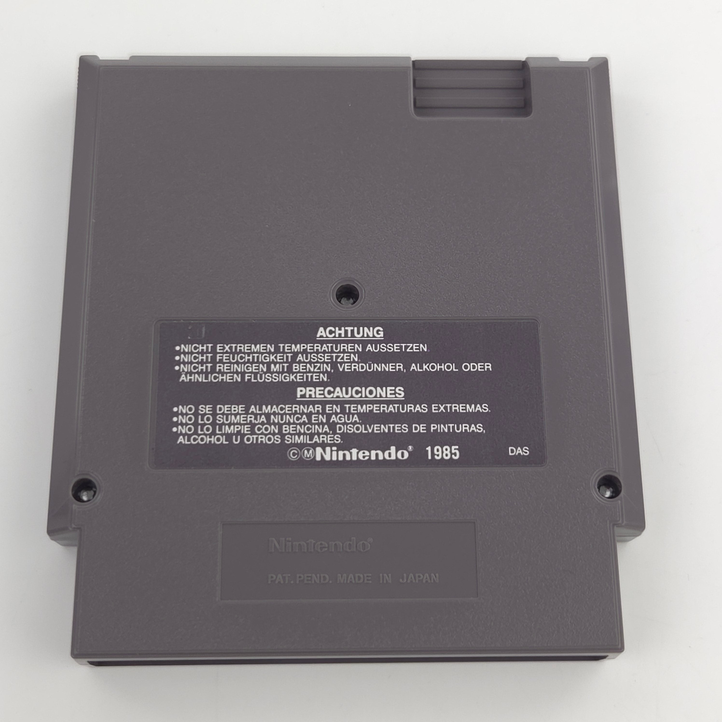 NES Spiel Metal Gear Konami Modul mit Schutzhülle EEC